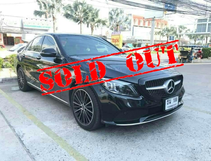 Benz New C220d Exclusive 2018 ดีเซล