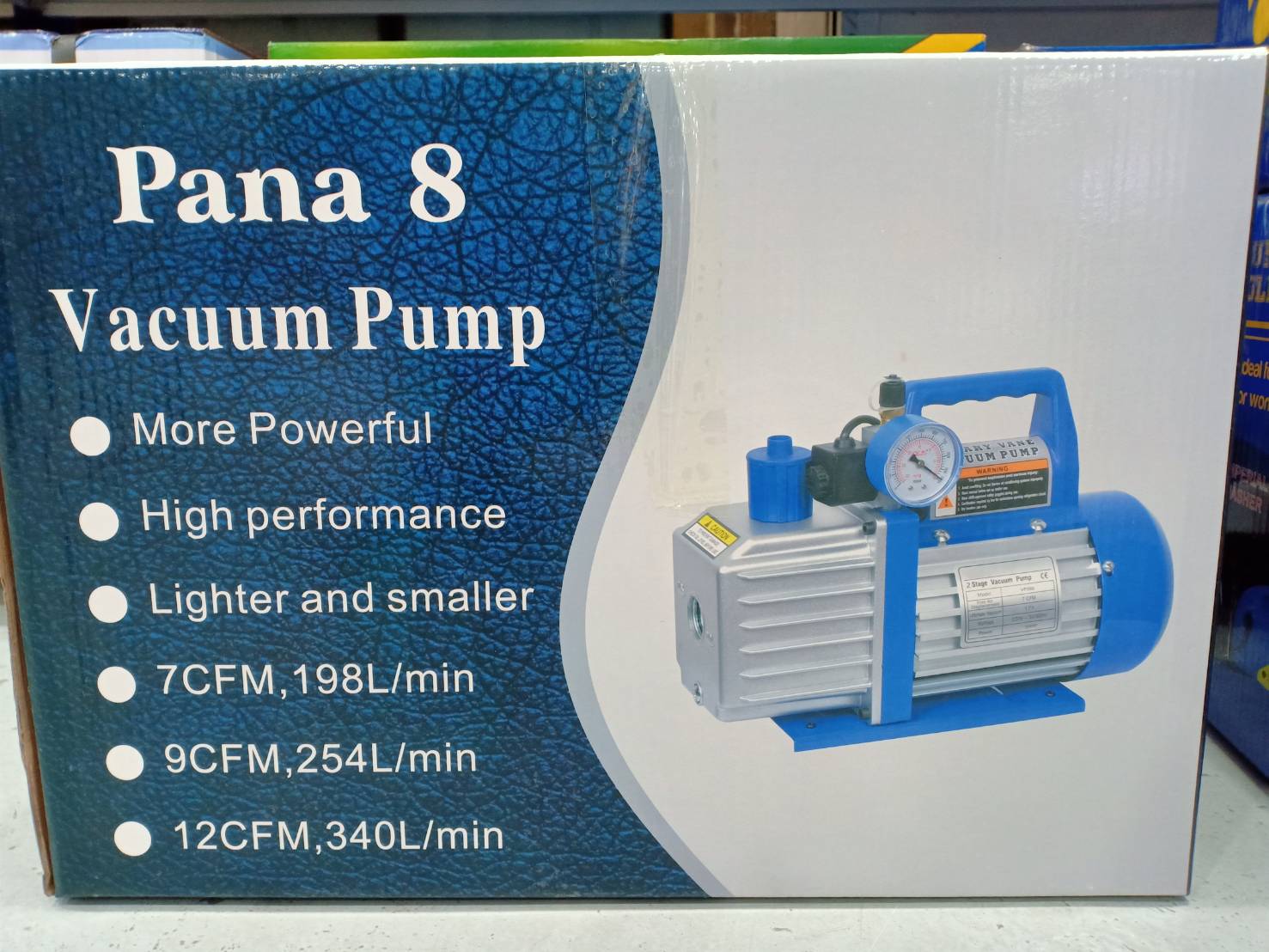 แวคคั่ม Pana 8 รุ่น VP 260 198 ลิตร 2 Stages