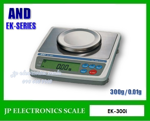 เครื่องชั่งละเอียดสูง300g เครื่องชั่ง ละเอียด300g เครื่องชั่งคุณภาพสูง300กรัม เครื่องชั่งน้ำหนัก300กรัม เครื่องชั่งน้ำหนัก300g ตาชั่ง300g กิโลดิจิตอล300กรัม เครื่องชั่ง300g*0.01g ยี่ห้อ AND รุ่น EK-300i ขนาดจานชั่งเส้นผ่าศูนย์กลาง 110mm.