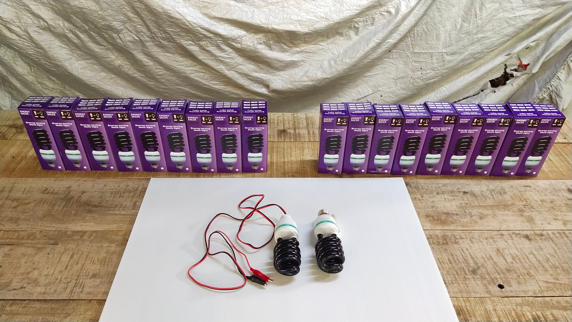 หลอดไฟแบล็คไลท์ มี 2 แบบ ให้เลือก