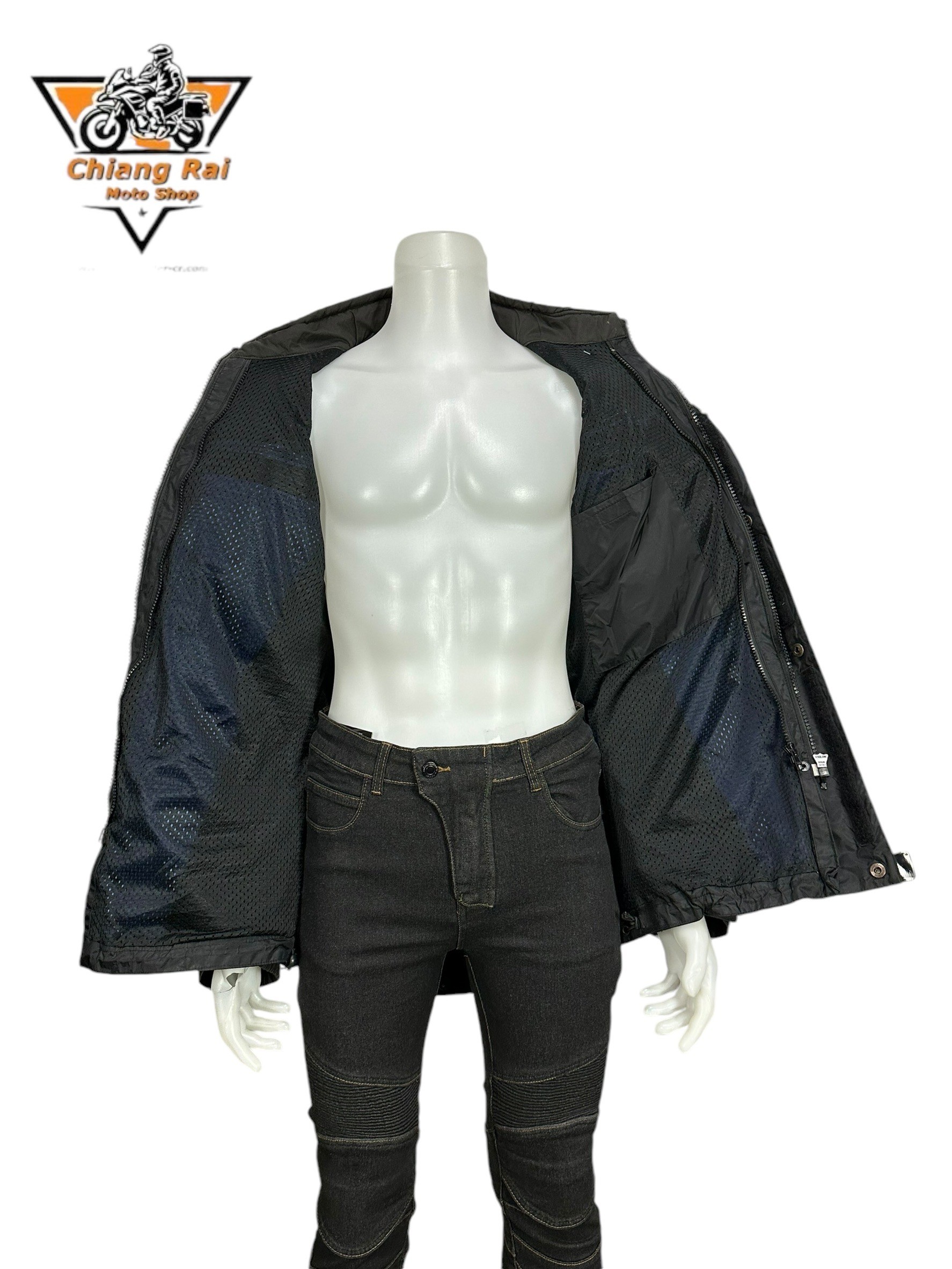 เสื้อขี่มอเตอร์ไซด์( มือสอง) RCTA 677 อก 50-52" ยาว 29"(XL) **uvex**