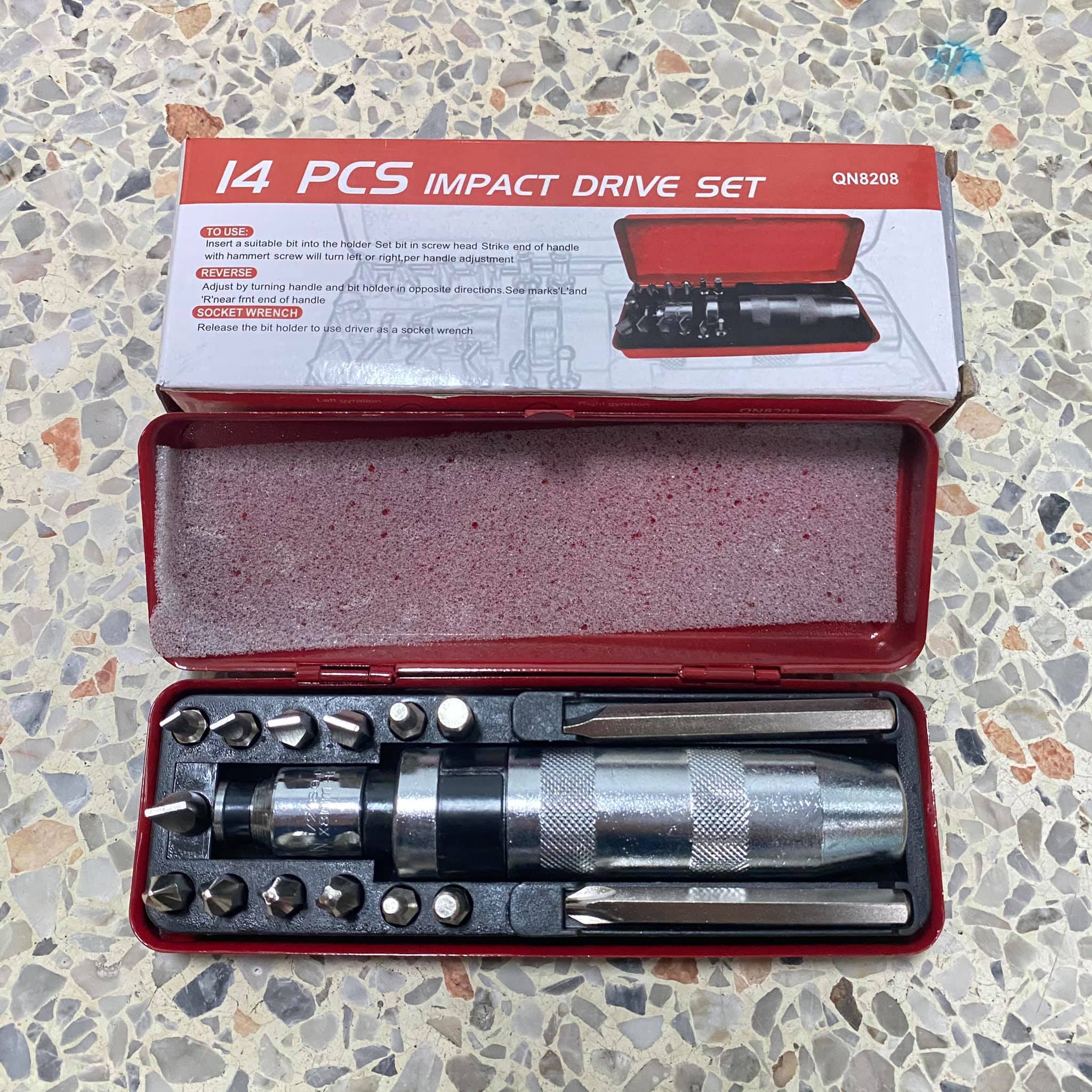 ไขควงตอก 14 ตัว/ชุด ยี่ห้อ Neng