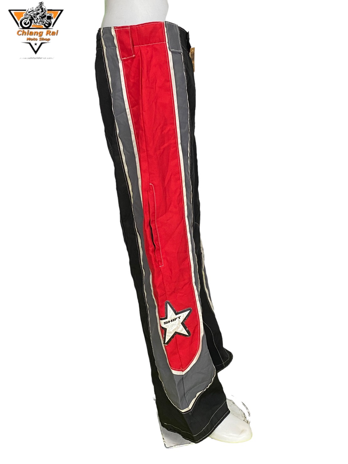 กางเกงขี่มอเตอร์ไซด์ ( มือสอง ) E&A 459: เอว 36" ยาว 30" **SHIFT**