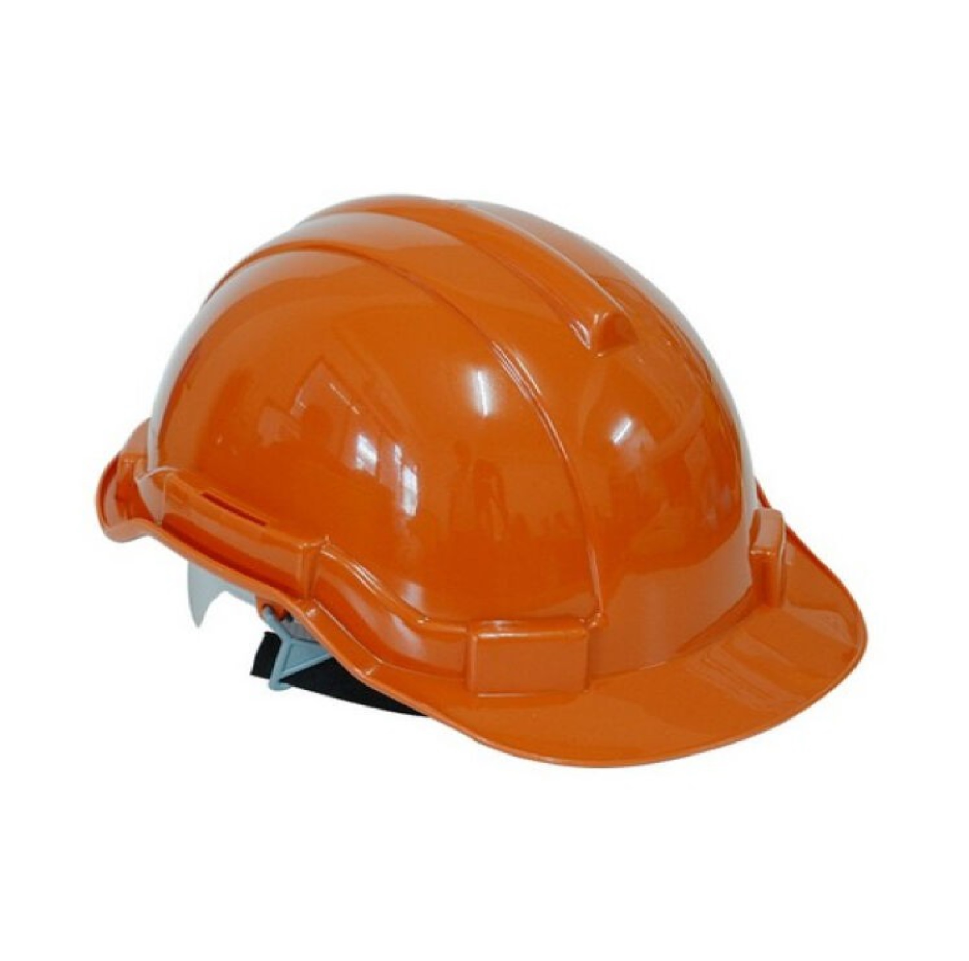 หมวกวิศวะ HDPE ปรับเลื่อน มอก. SC-03RHDPE-OL สีส้ม