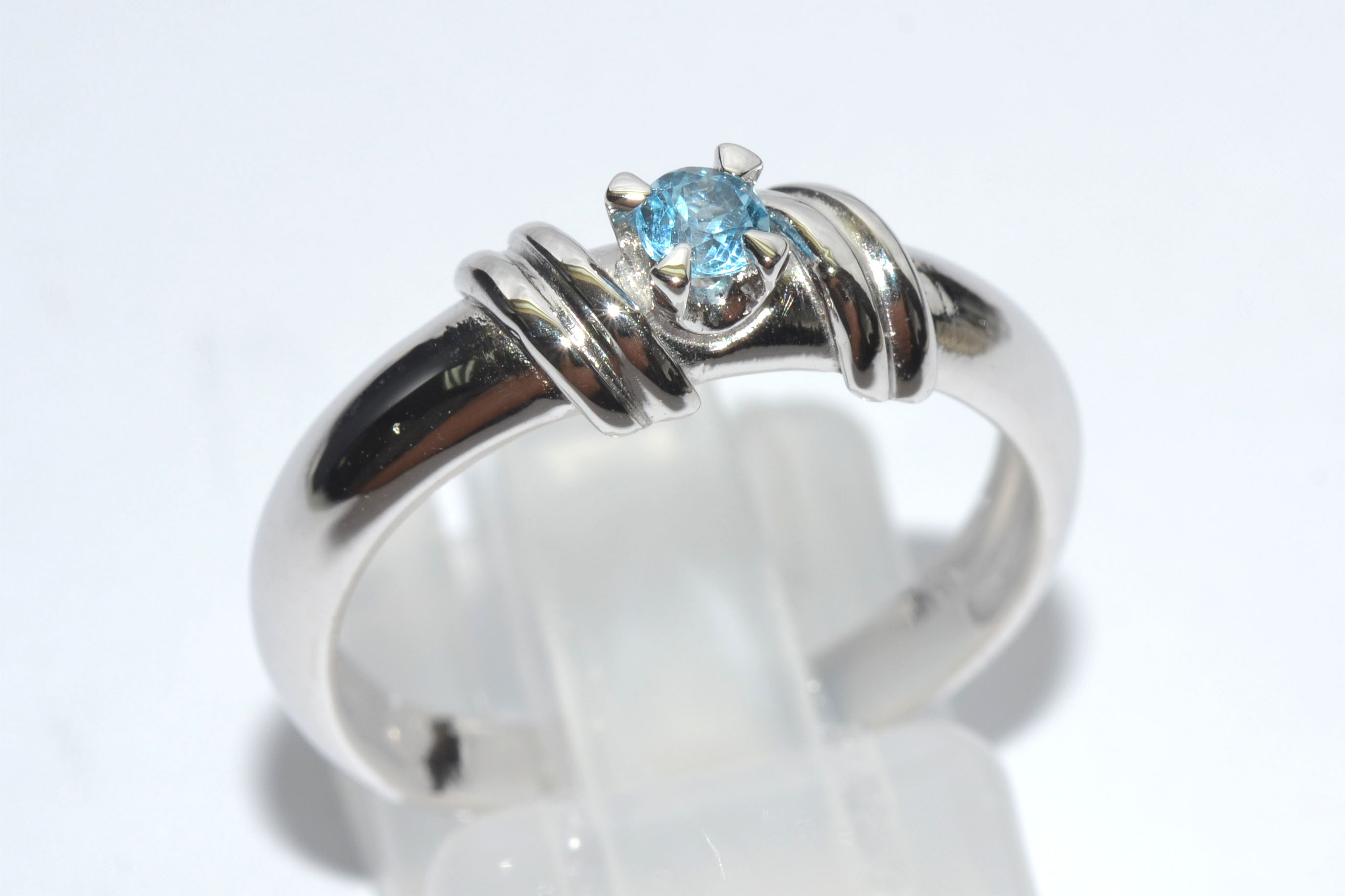 แหวนเงิน พลอยTopaz