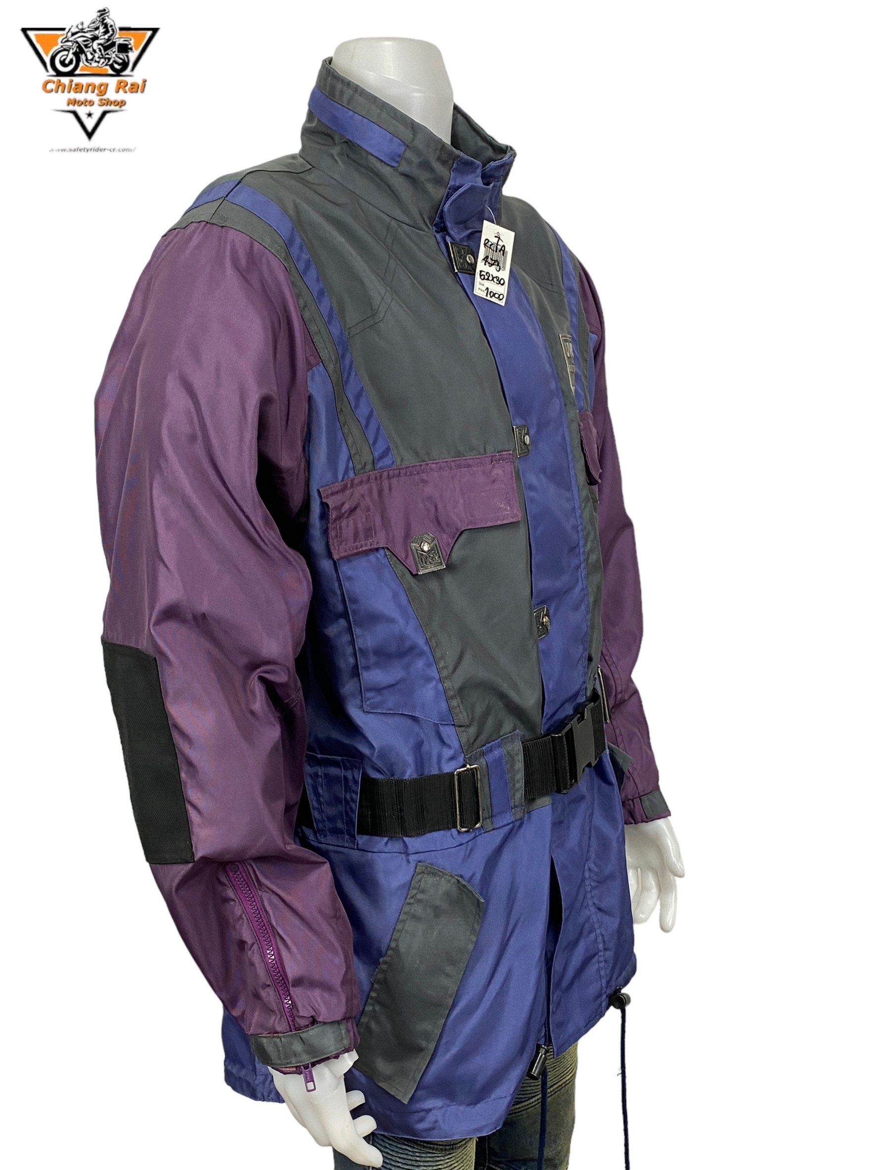 เสื้อขี่มอเตอร์ไซด์( มือสอง) RCTA 473: อก 52" ยาว 30" (XL) **UVEX**