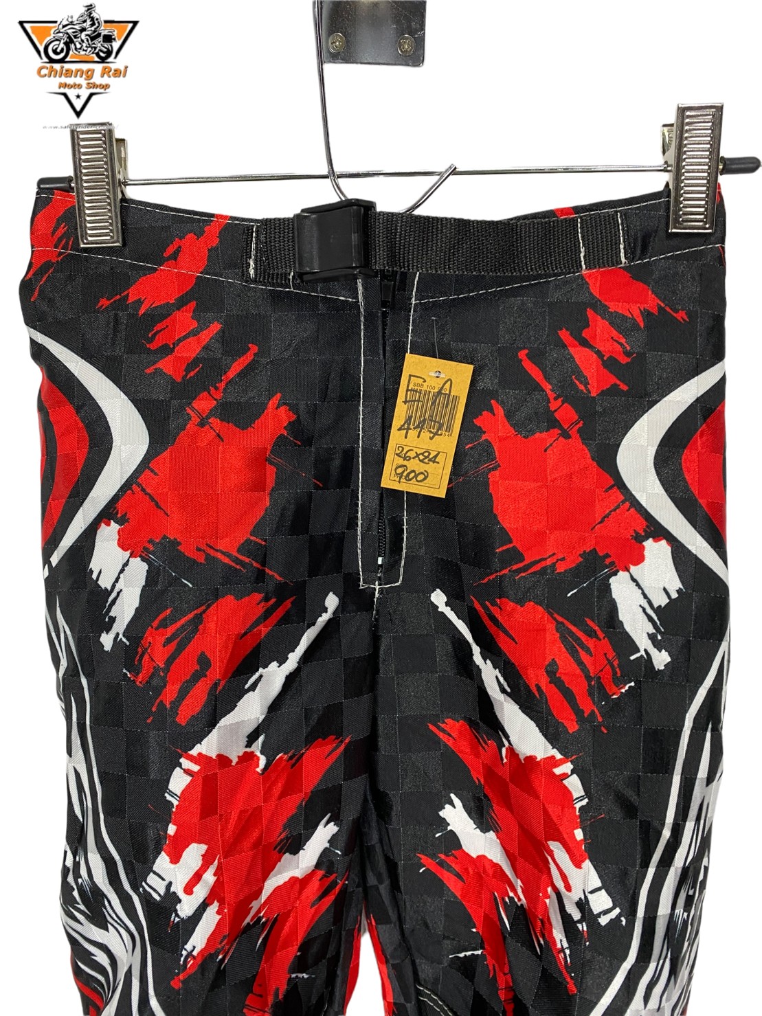กางเกงสำหรับขี่มอเตอร์ไซด์ ( มือสอง ) E&A 447: เอว 26" ยาว 24" **WULF**