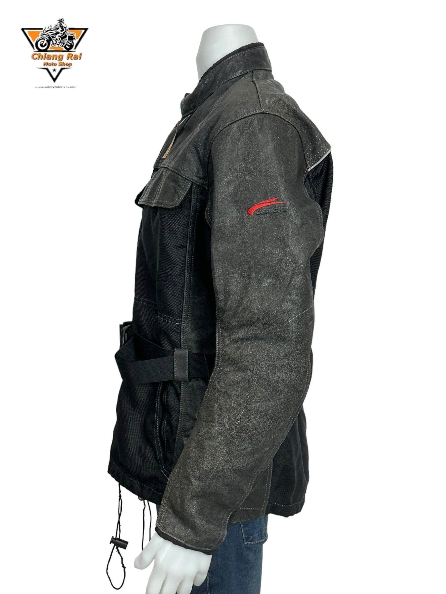 เสื้อขี่มอเตอร์ไซด์( มือสอง) RCTA 605: อก 46" ยาว 27"(L) **Hein Gerloke**
