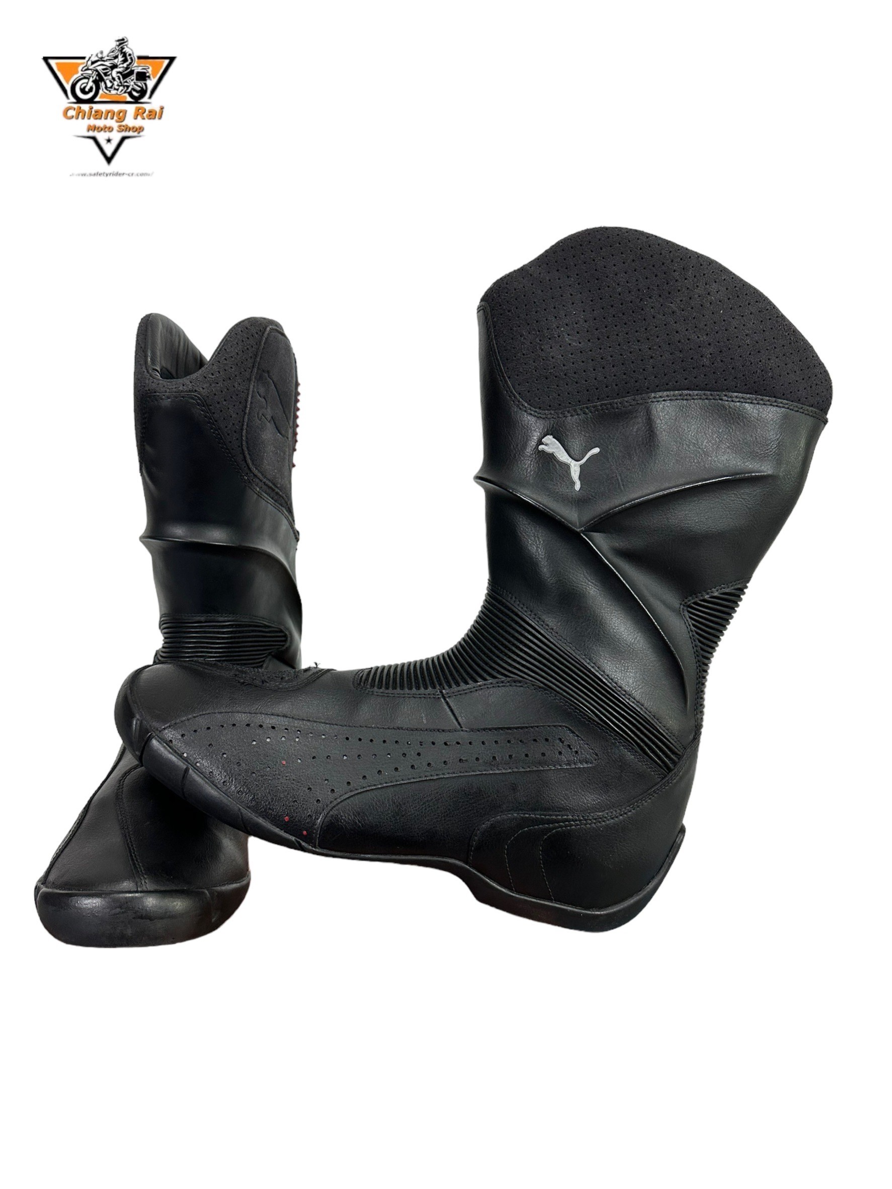 รองเท้าขี่มอเตอร์ไซด์( มือสอง) RCBS-342 Size ขนาดจากป้าย 42:EUR / 7.5:UK / 25.8:Cm.(PUMA)