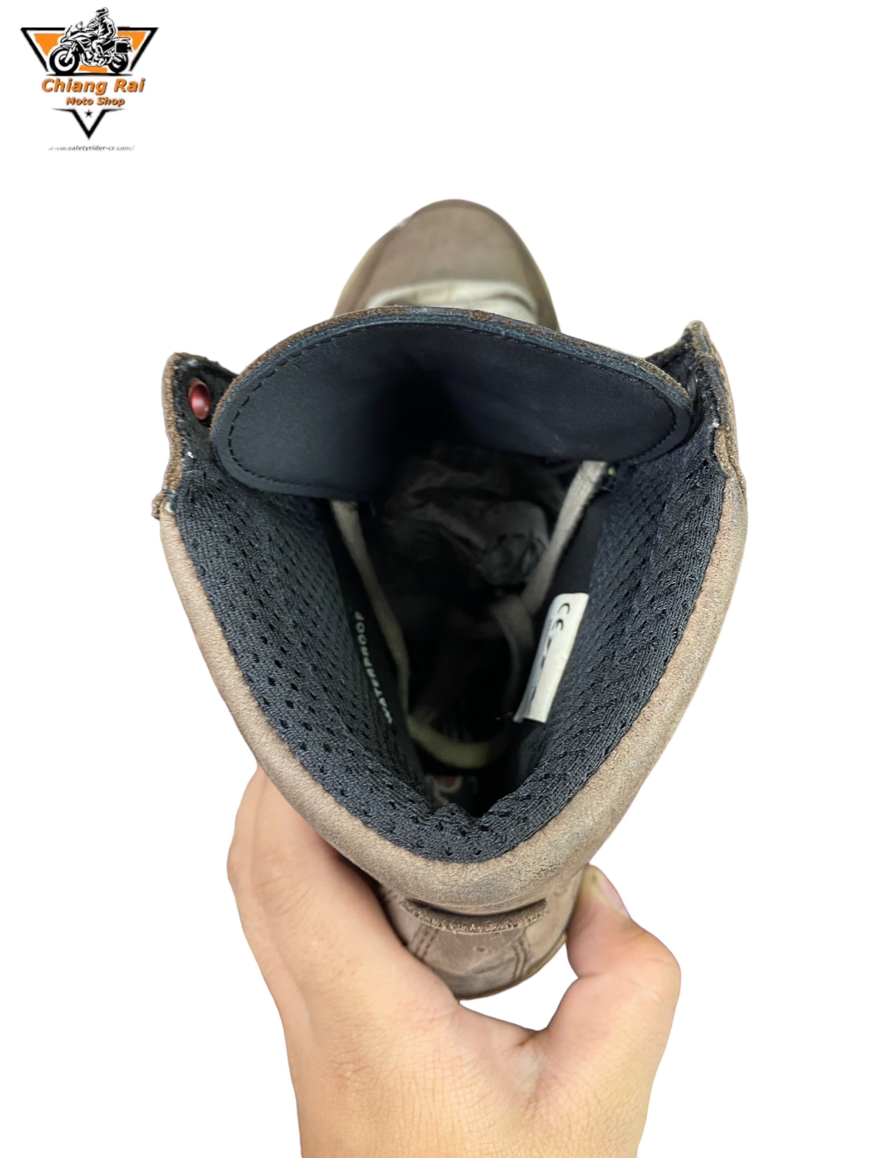 รองเท้าขี่มอเตอร์ไซด์( มือสอง) RCBS-107 Size ขนาดจากป้าย 44:EUR / 9:UK / 27.1:Cm.(TCX)