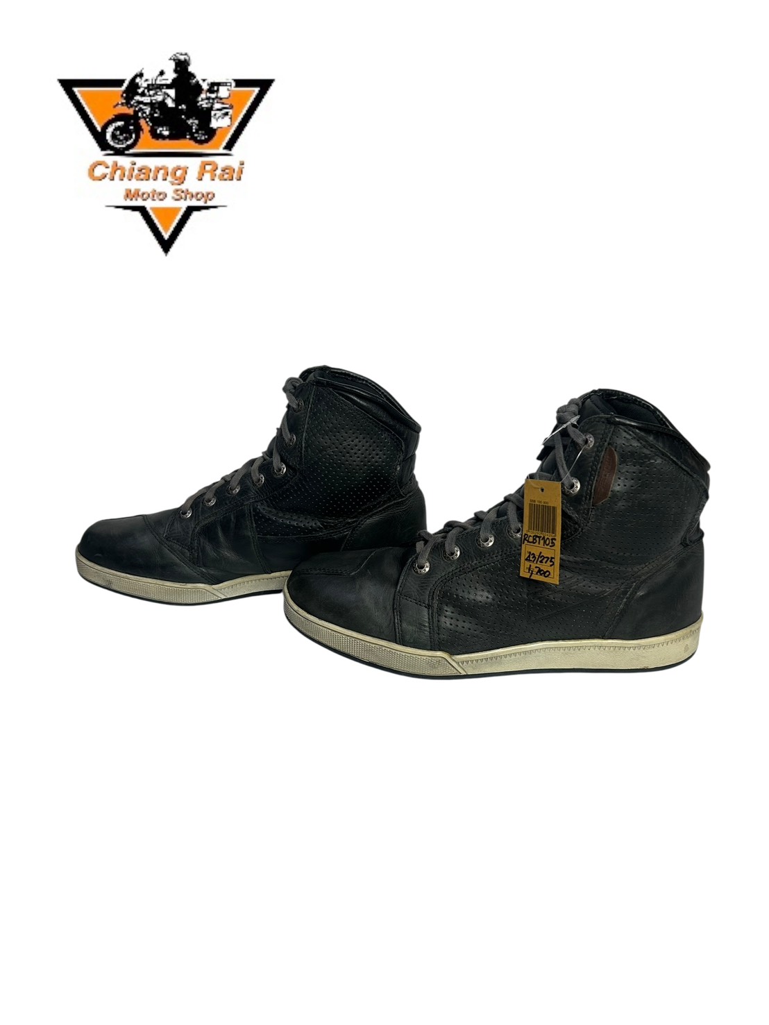 รองเท้าขี่มอเตอร์ไซด์( มือสอง) RCBT-105 Size ขนาดจากป้าย 43:EUR / 9:UK / 27.5:Cm.(MODEKA)