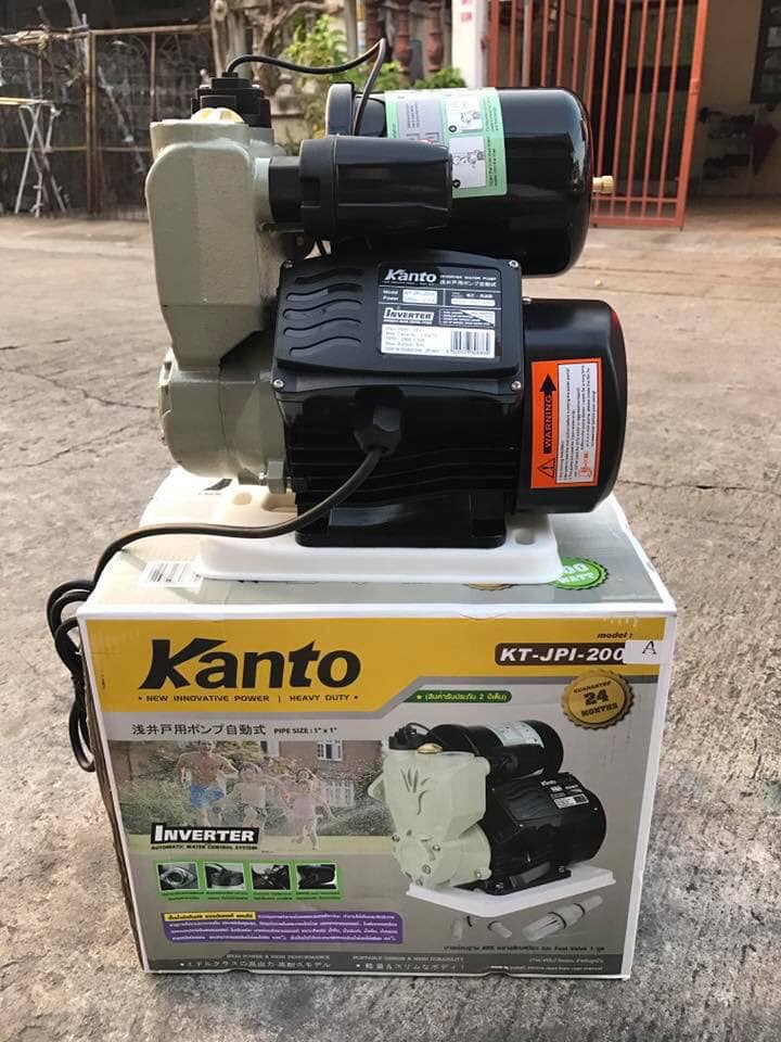 ปั๊มน้ำออโต้ ยี่ห้อ Kanto งานญี่ปุ่น รุ่น KT-JPI-200 ระบบ Inverter