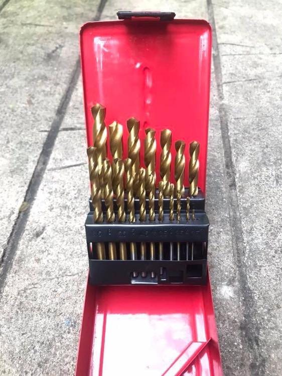 ชุดดอกสว่านไทเทเนี่ยม ANTON