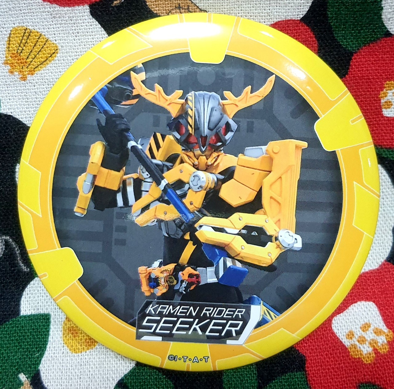 เข็มกลัด KAMEN RIDER SEEKER จากญี่ปุ่น Size : 7.5 cm