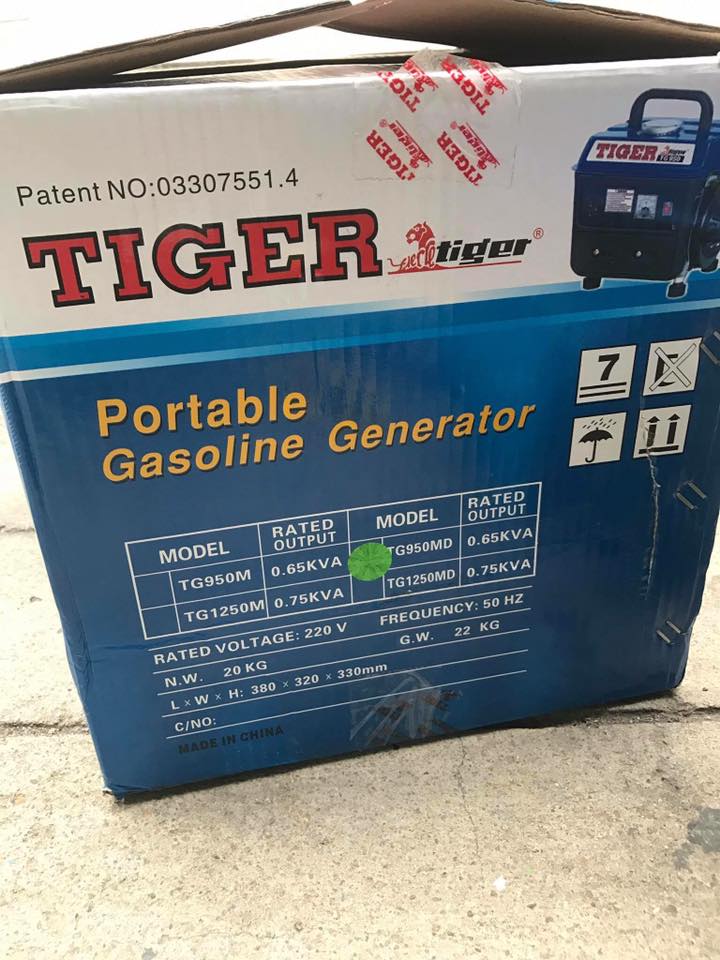 เครื่องปั่นไฟ Tiger รุ่น TG-950 MD