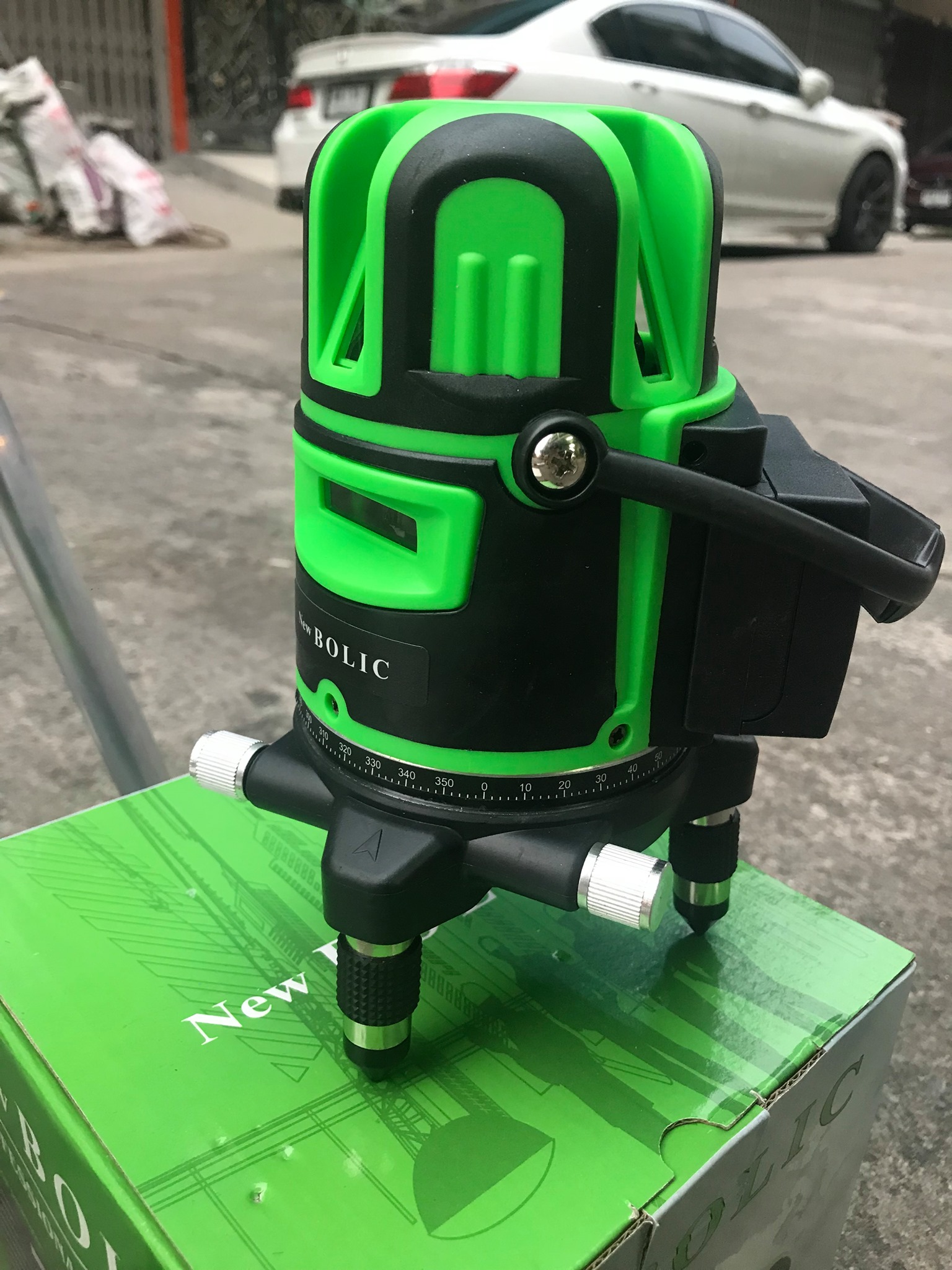 เลเซอร์วัดระดับ 5 เส้น New Bolic แสงสีเขียว