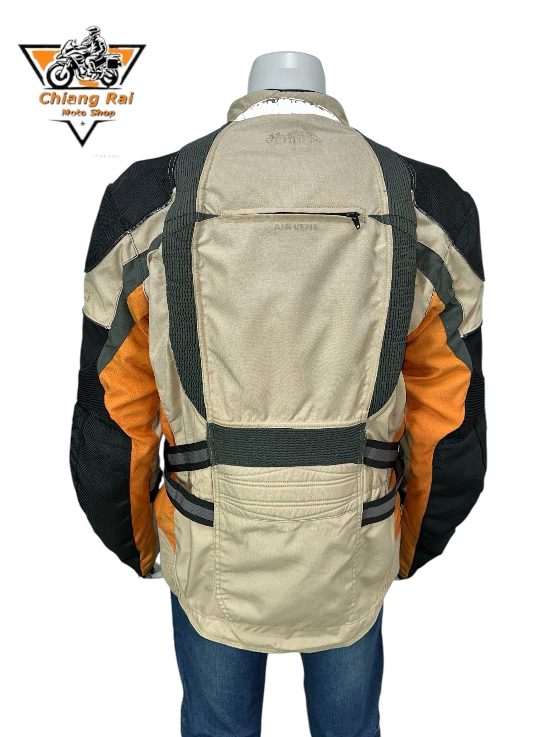 เสื้อขี่มอเตอร์ไซด์( มือสอง) RCTA 698 อก 48" ยาว 27 (L) **VANUCC**