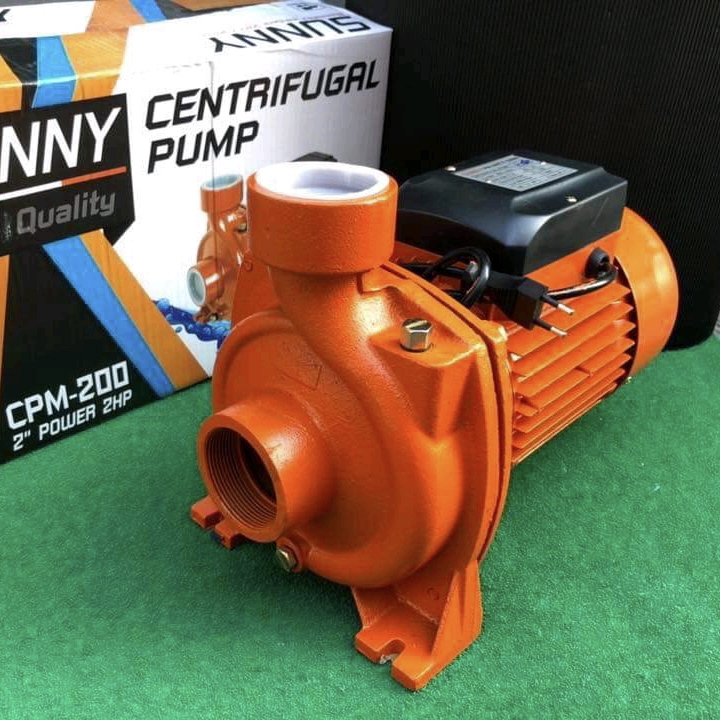 ปั๊มหอยโข่งทรงหน้าใหญ่ 2 นิ้ว ยี่ห้อ Sunny รุ่น CPM-200