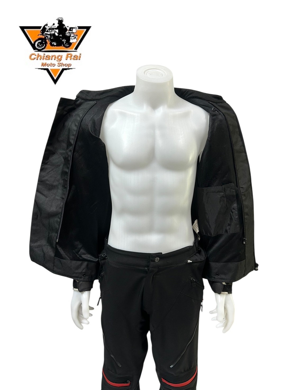 เสื้อขี่มอเตอร์ไซด์( มือสอง) CRSB 045 : อก 48" ยาว 27" (L) **Ixon**