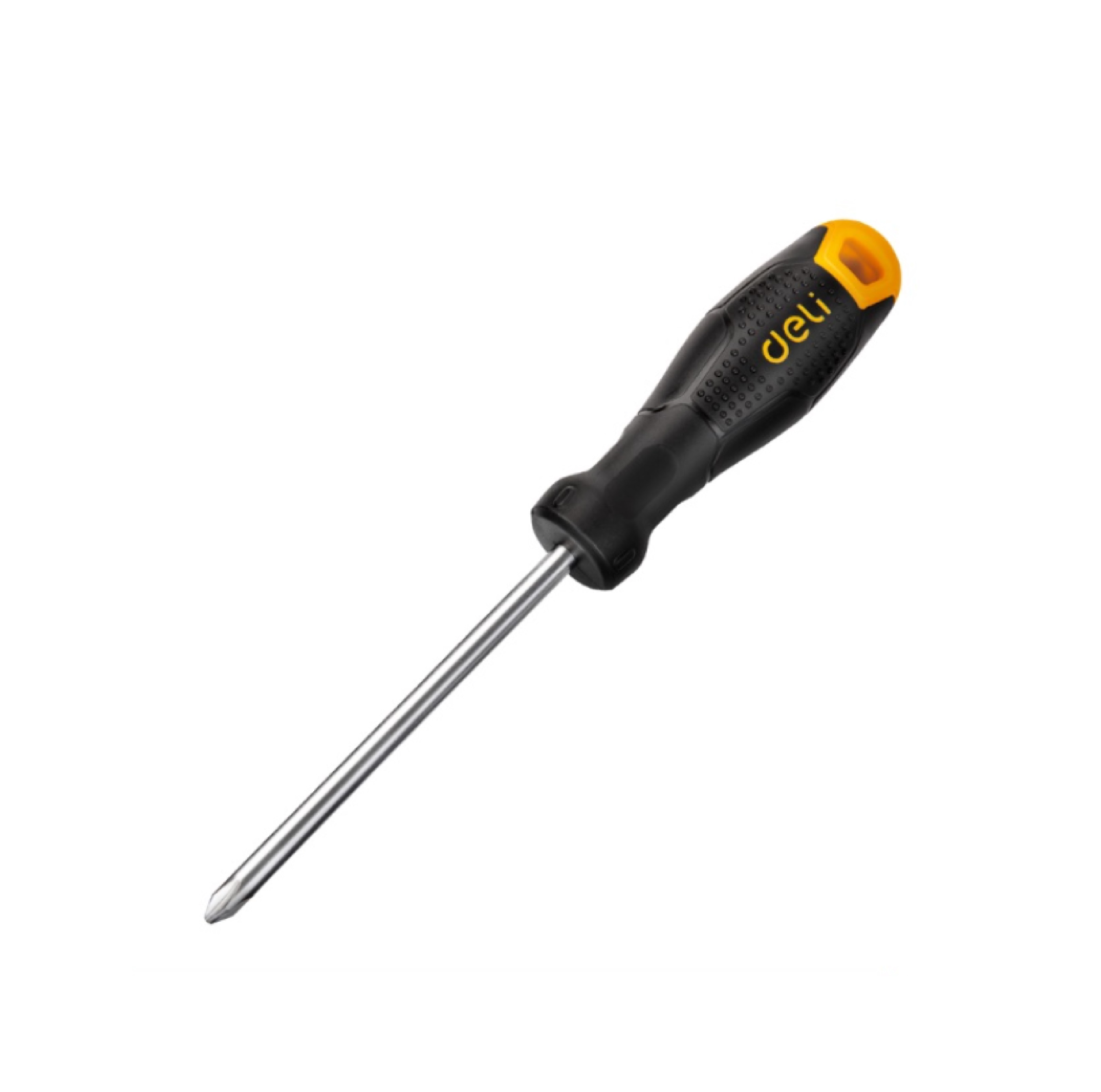 ไขควงปากแฉก PH2x150mm Cr-v EDL626150 ด้ามธรรมดา DELI