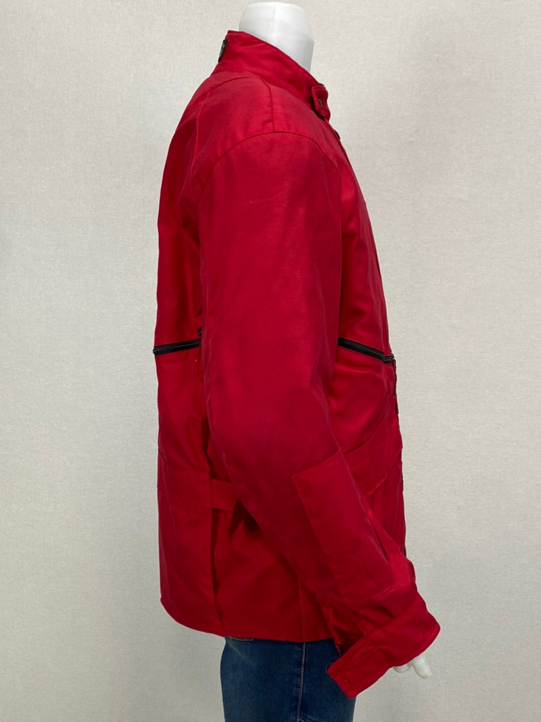 เสื้อขี่มอเตอร์ไซด์( มือสอง) RCTA 168 อก 48" ยาว 30" ยี่ห้อ**BIGI** (ไม่มีการ์ดหลัง)