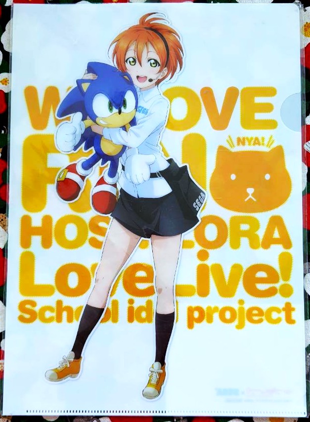 แฟ้ม A4 Sage Rin & Sonic โซนิค จากญี่ปุ่น