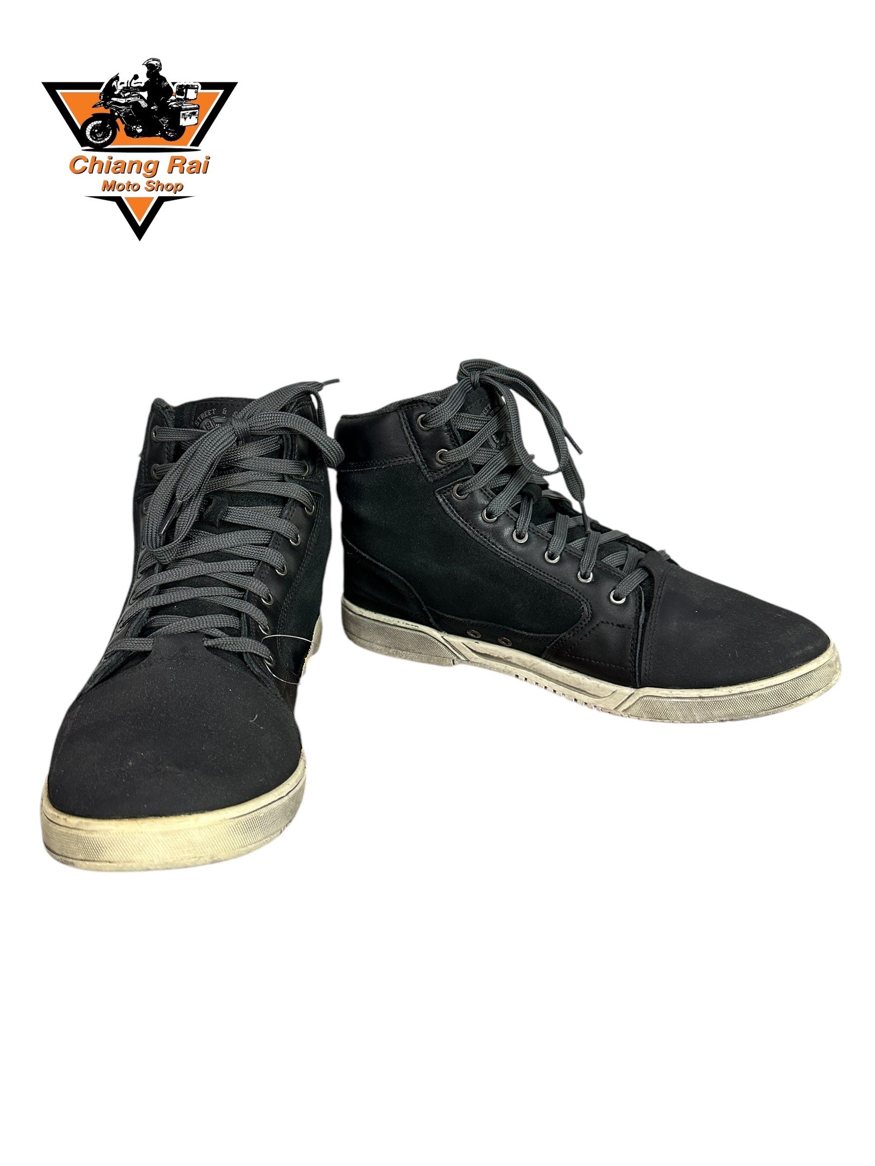 รองเท้าขี่มอเตอร์ไซด์( มือสอง) RCBS-936 Size ขนาดจากป้าย 45:EUR / 10:UK / 29:Cm.(street&steel)