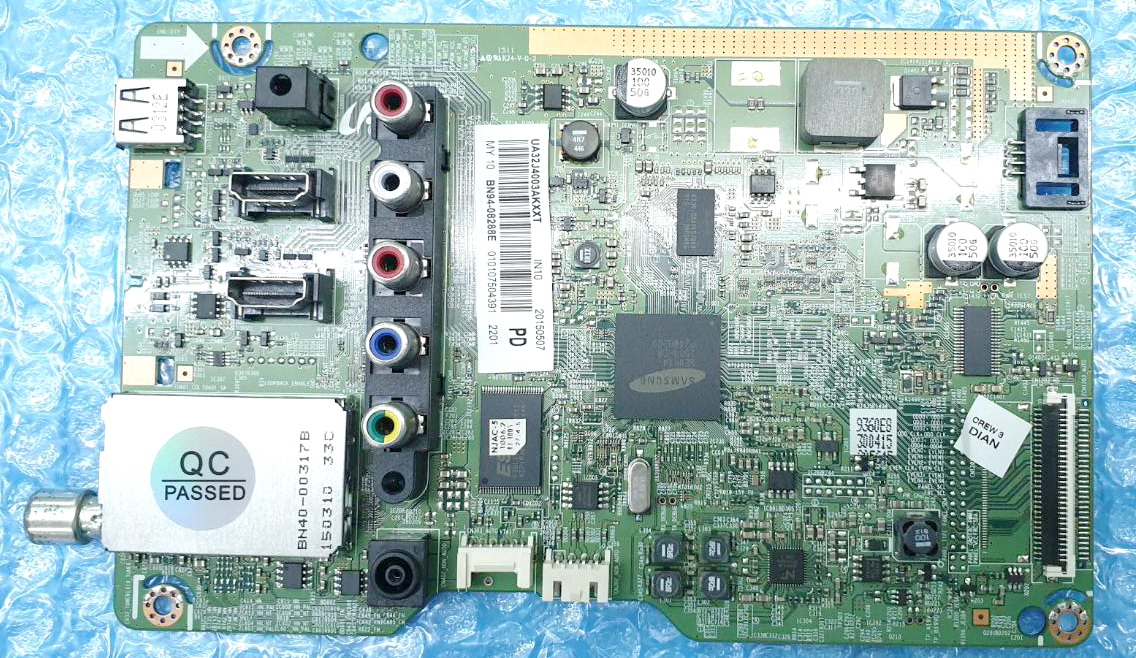 BN94-08288E เมนบอร์ด UA32J4003AKXXT มือสองถอดจากเครื่องใหม่จอแตก