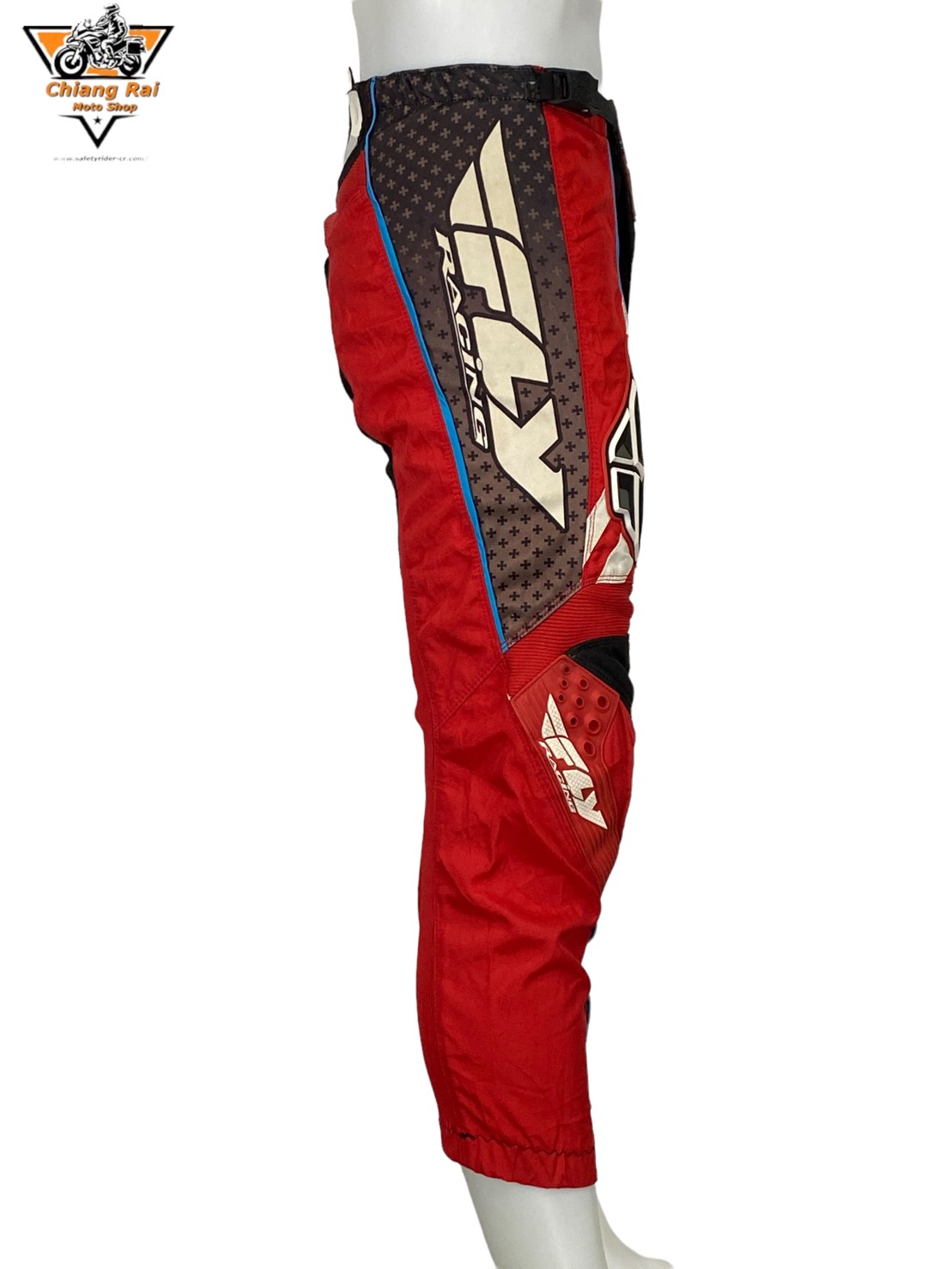 กางเกงสำหรับขี่มอเตอร์ไซด์ ( มือสอง ) E&A 428: เอว 30" ยาว 25" **FLY**