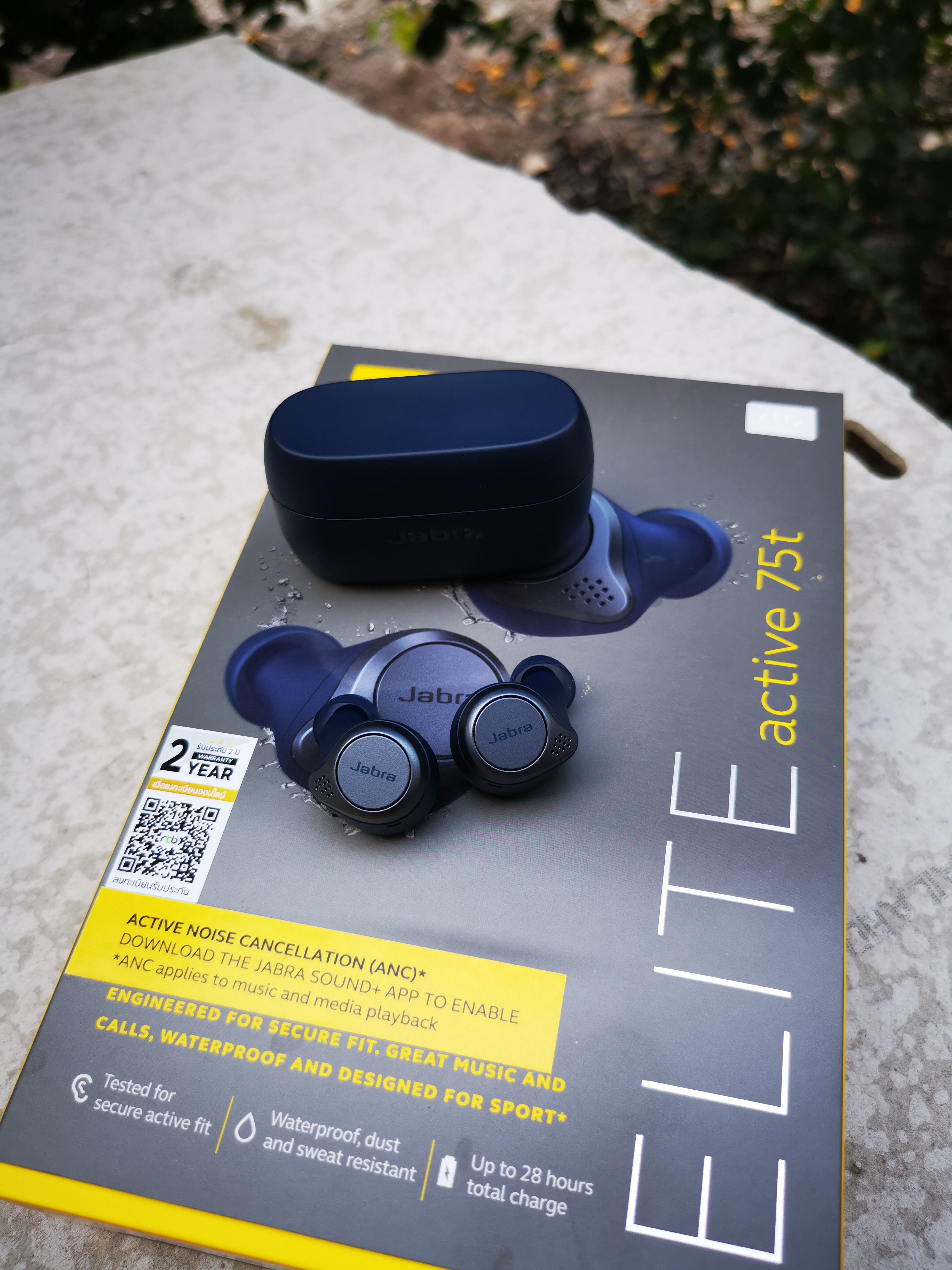 หูฟัง true wireless Jabra Elite Active 75t