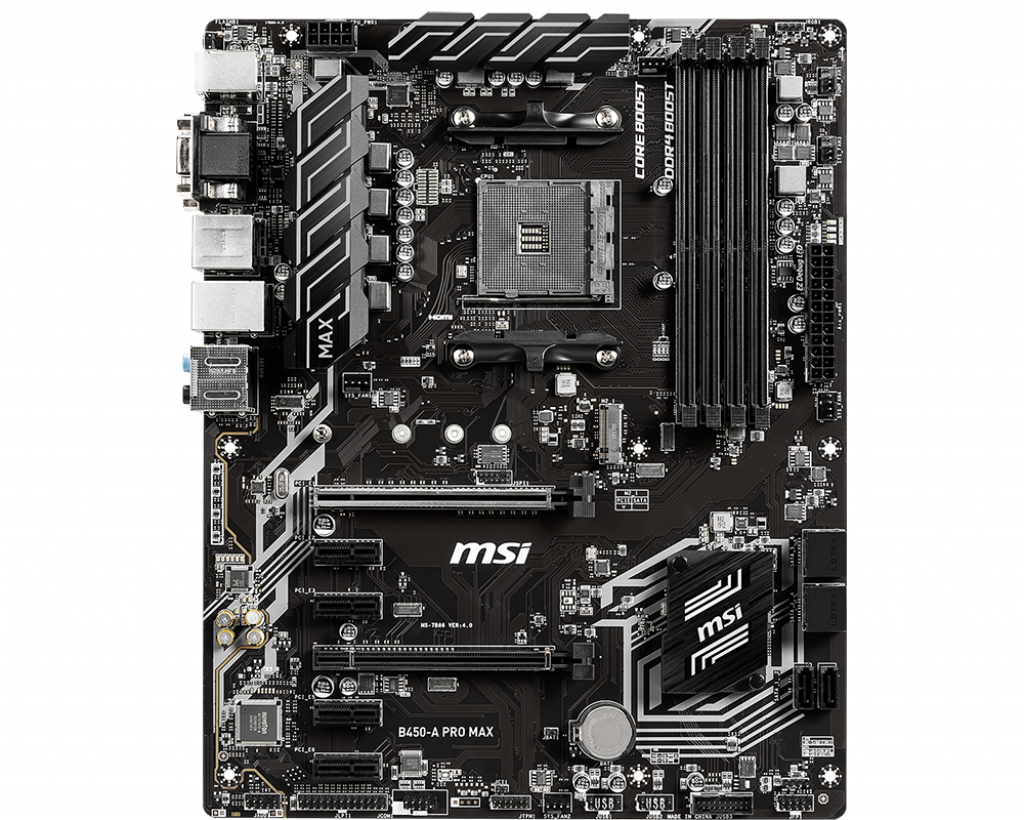 MSI B450-A PRO MAX