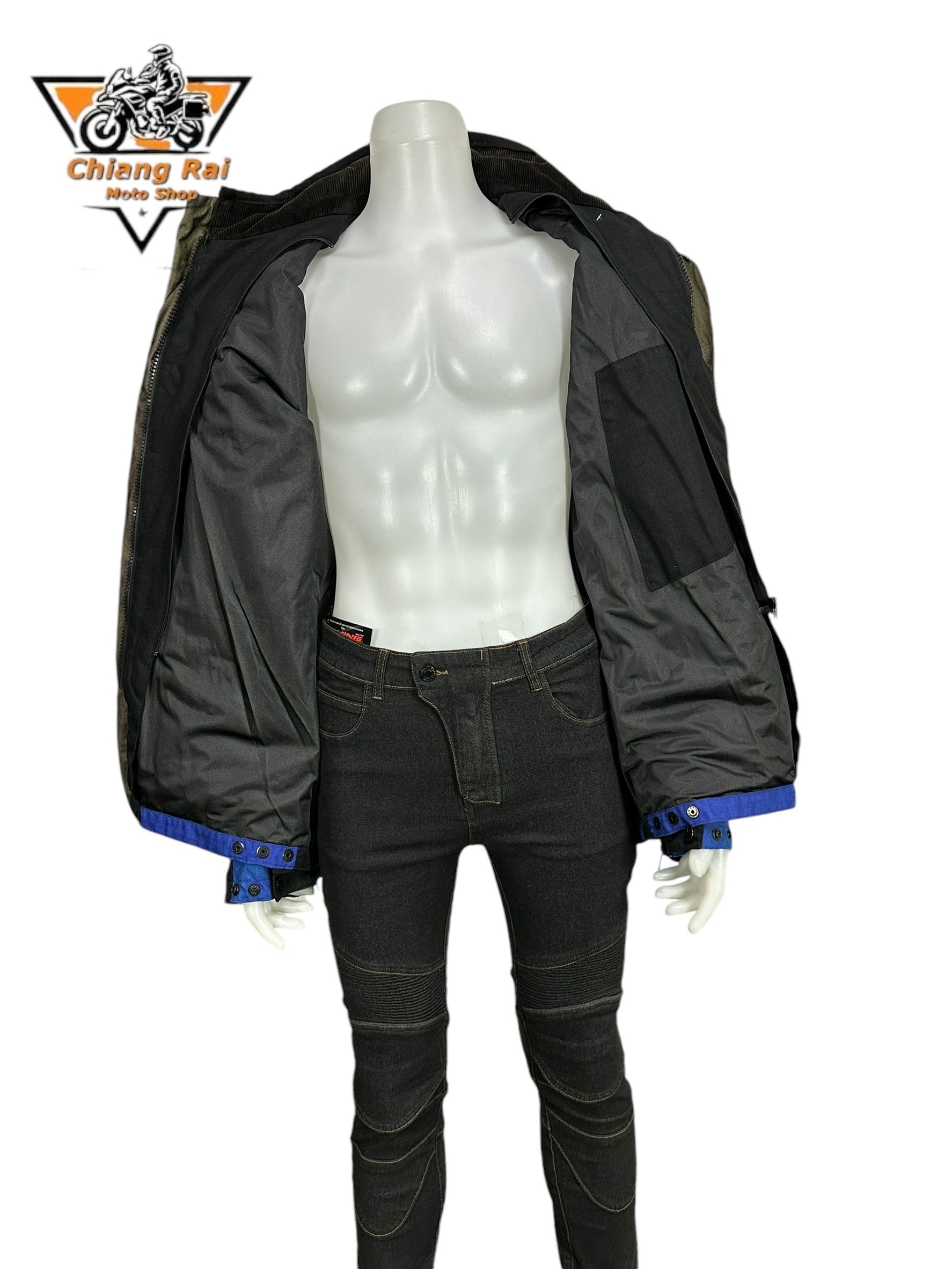 เสื้อขี่มอเตอร์ไซด์( มือสอง) RCTA 667 อก 56" ยาว 30"(2XL) **dainese**