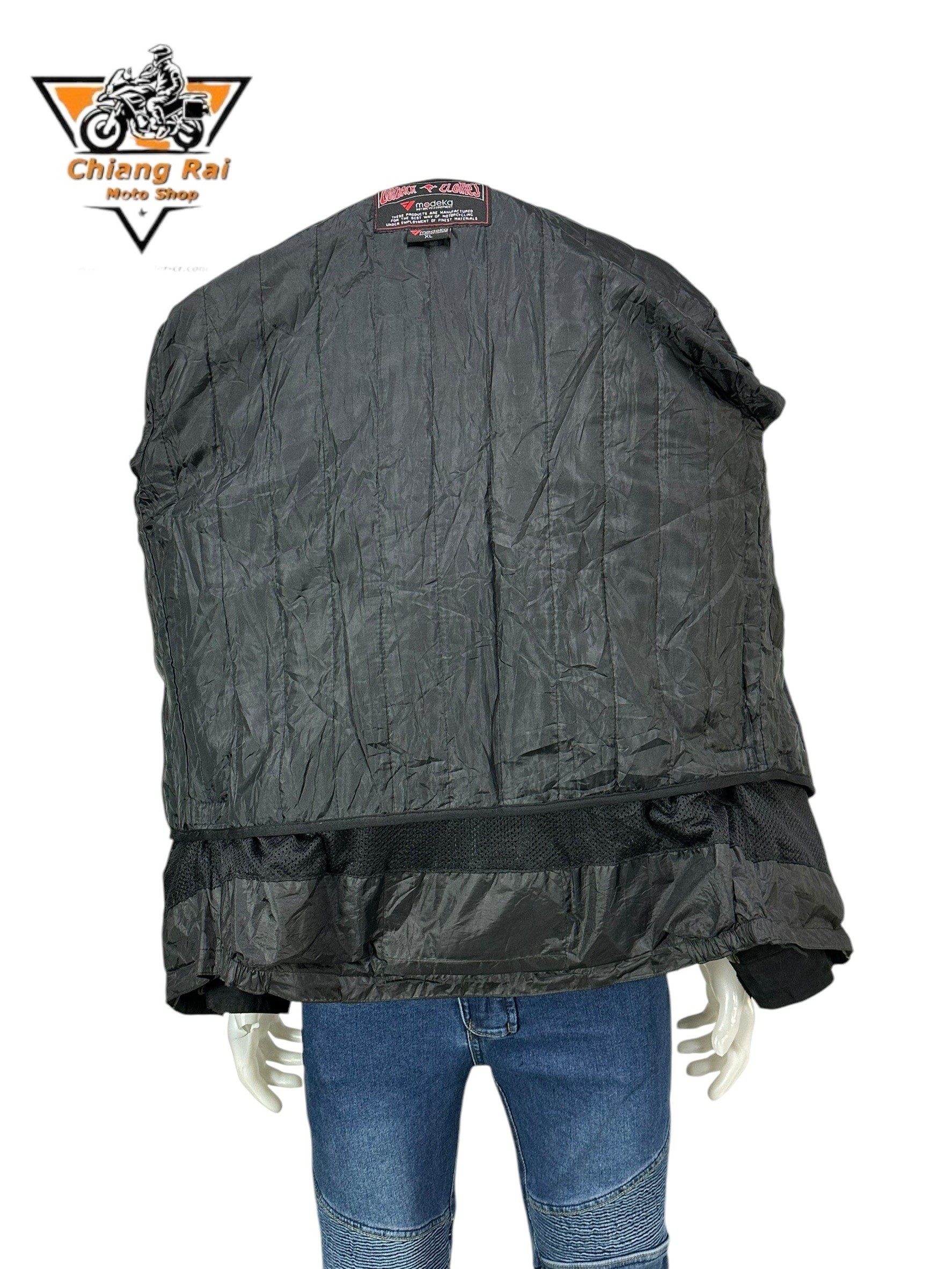 เสื้อขี่มอเตอร์ไซด์( มือสอง) RCTA 701 อก 50" ยาว 30 (XL) **modeka**