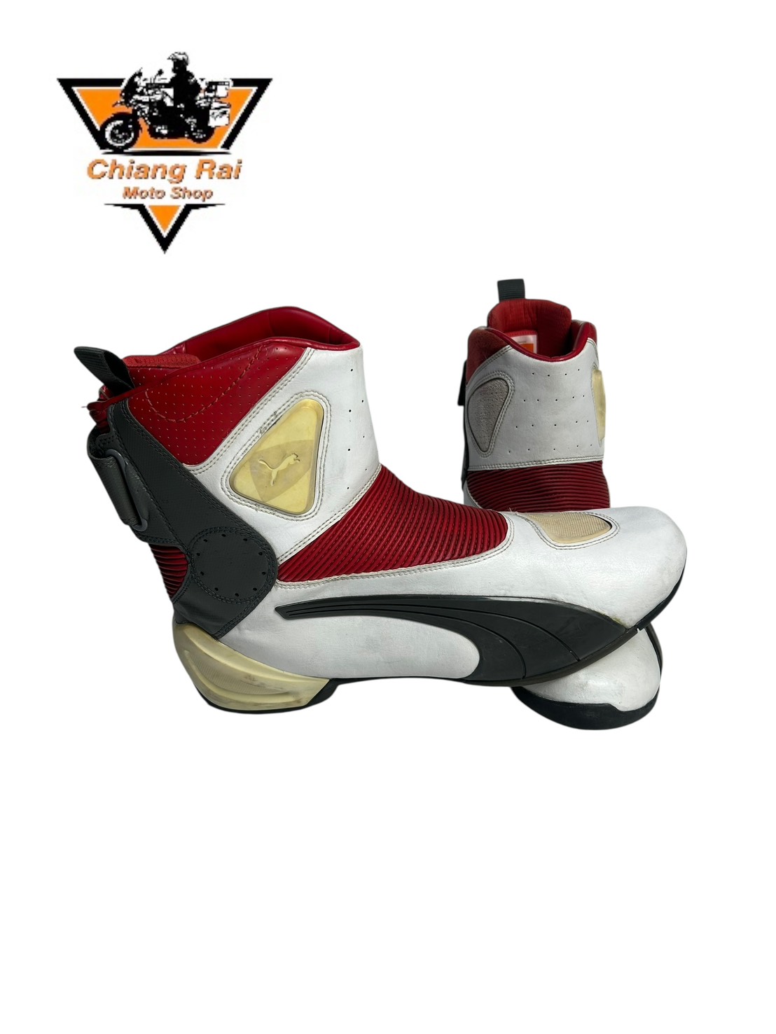 รองเท้าขี่มอเตอร์ไซด์( มือสอง) RCBT-135 Size ขนาดจากป้าย 45:EUR / 10.5:UK / 28.5:Cm.(PUMA)