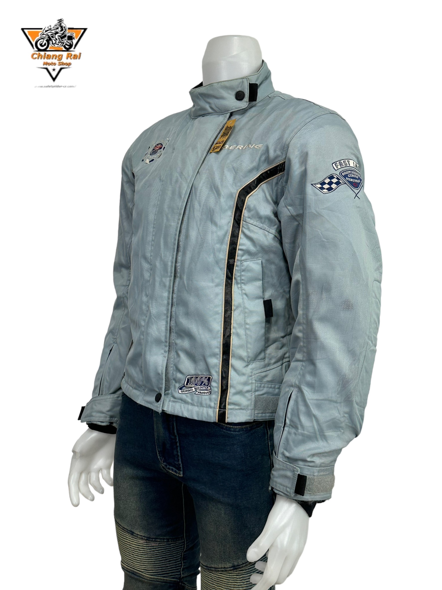 เสื้อขี่มอเตอร์ไซด์( มือสอง) RCSA 794 : อก 40" ยาว 23" (S) BERING