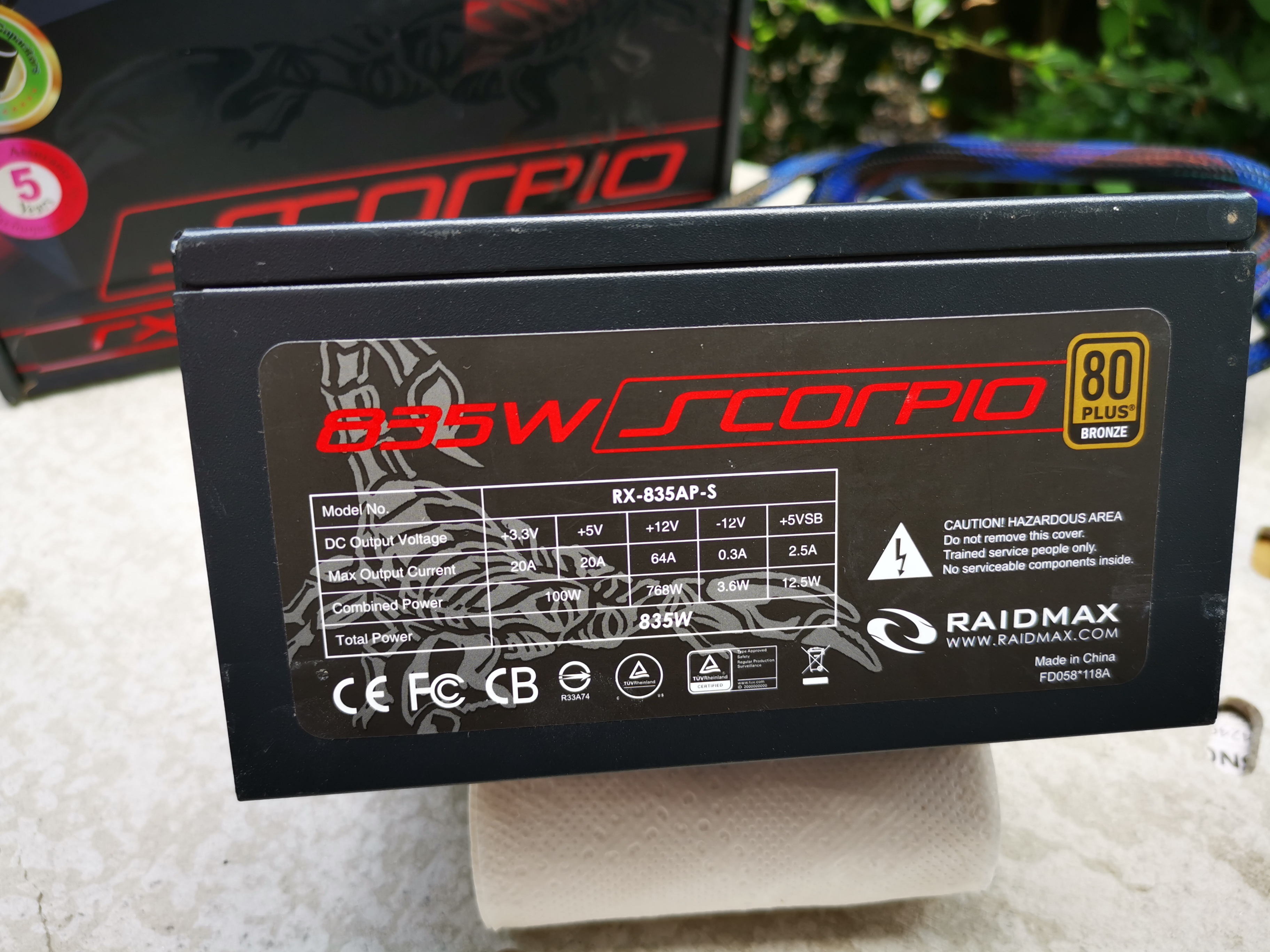 PSU Raidmax RX-835AP-S