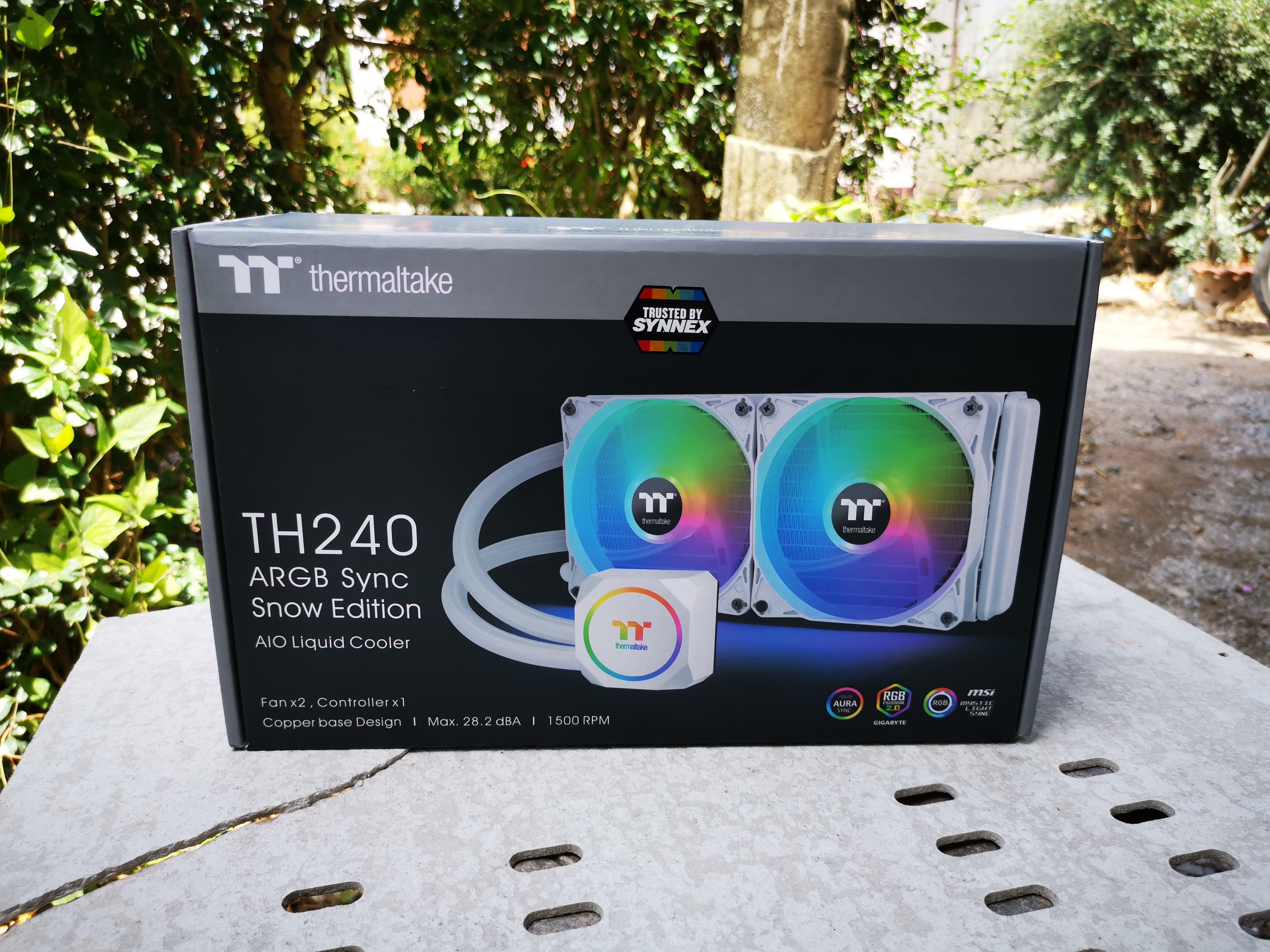 THERMALTAKE TH240 ARGB Sync Snow Edition (White)