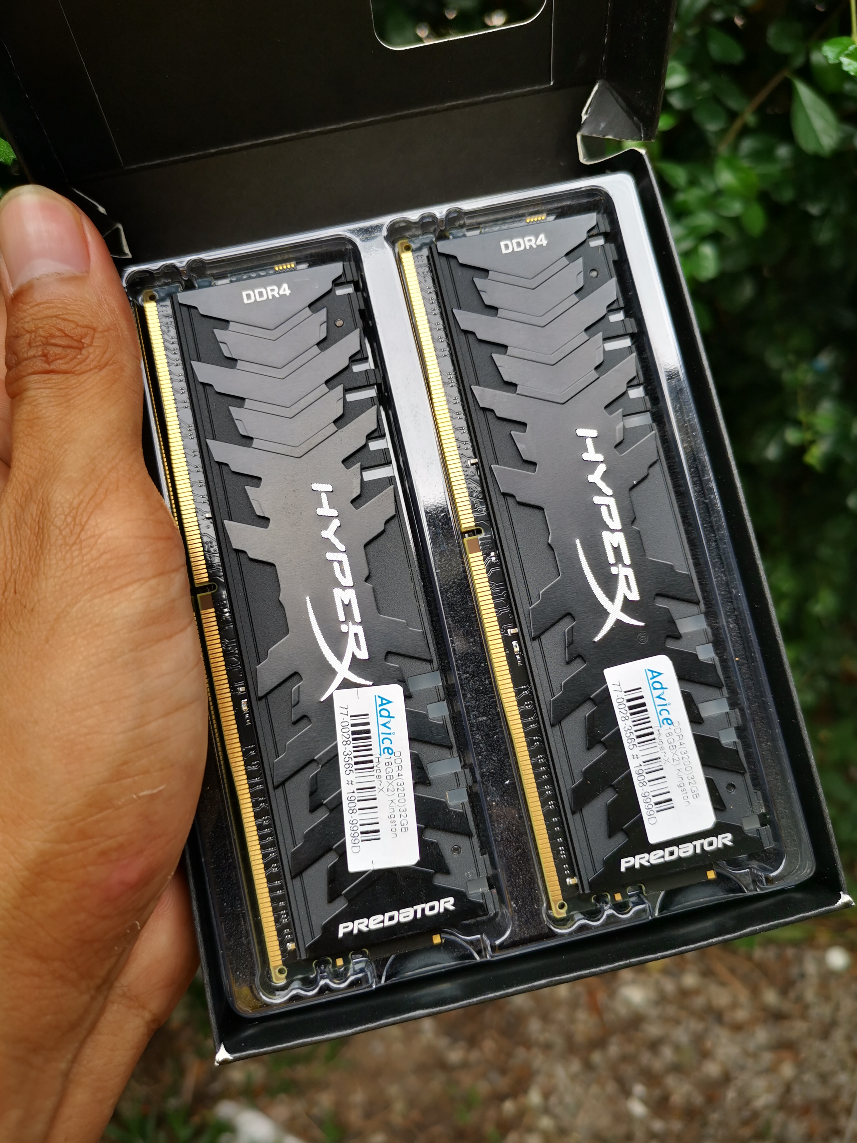 Ram HyperX PREDATOR RGB DDR4 32GB(16GBx2)/3200