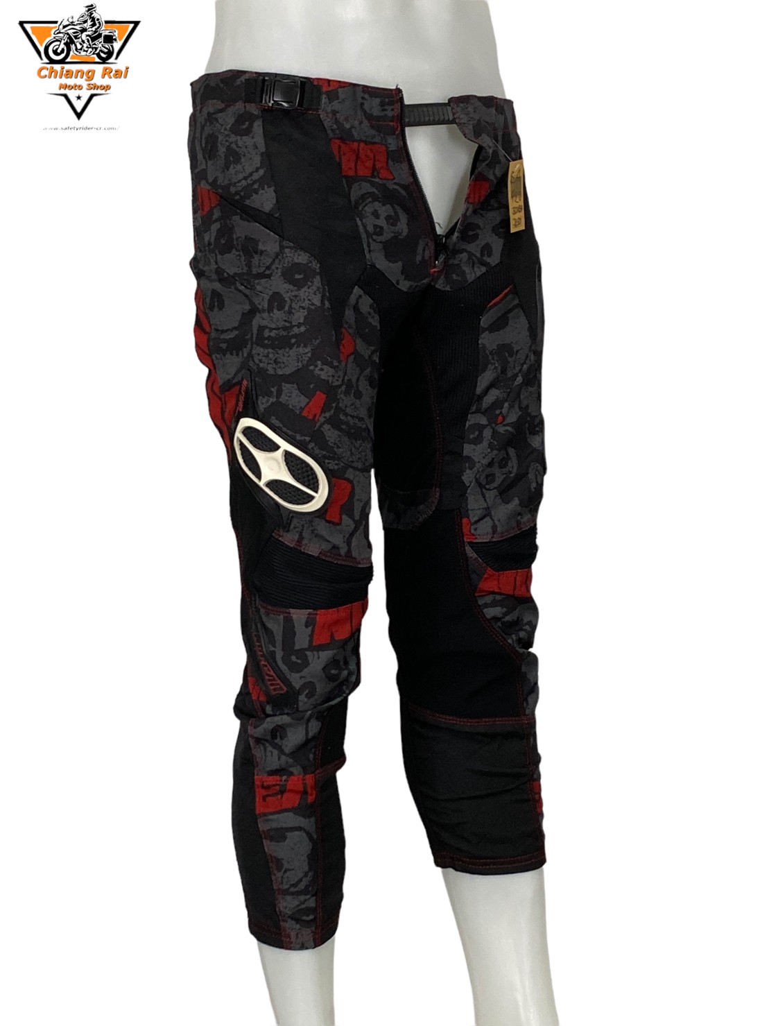 กางเกงสำหรับขี่มอเตอร์ไซด์ ( มือสอง ) E&A 420: เอว 30" ยาว 24" **NOFEAR**