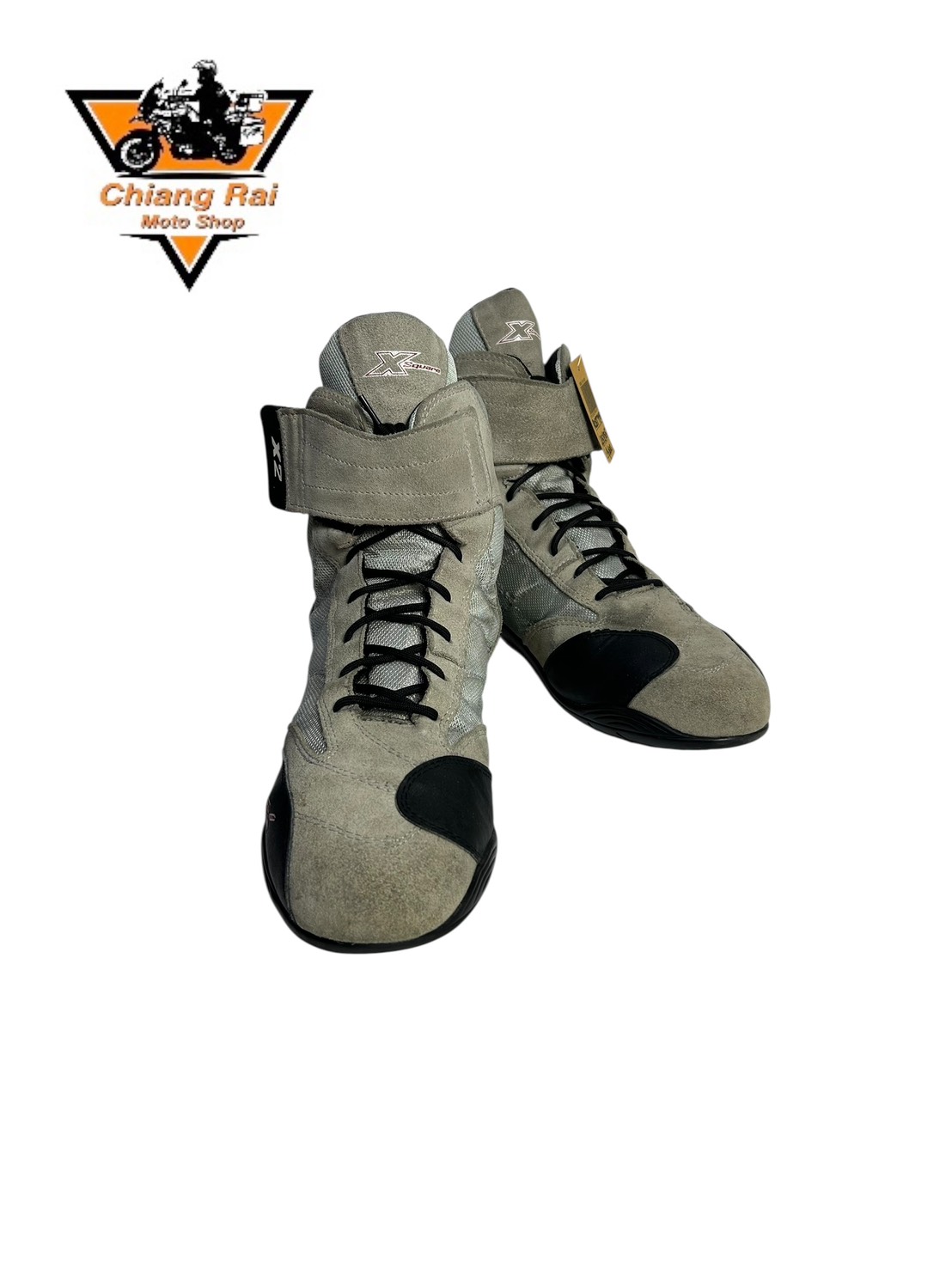 รองเท้าขี่มอเตอร์ไซด์( มือสอง) RCBT-115 Size ขนาดจากป้าย 45:EUR / 10.5:UK / 28.5:Cm.(TCX)