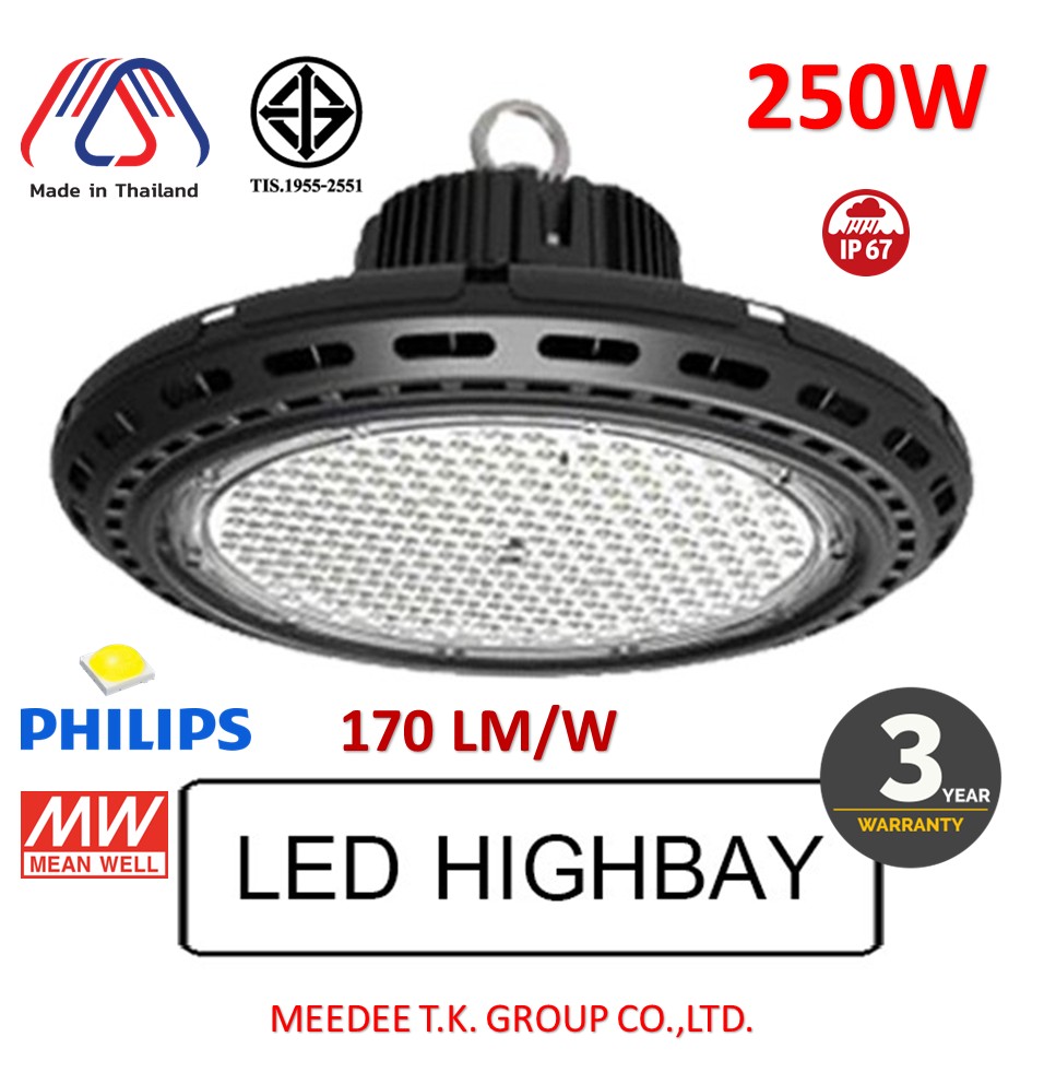 LED HIGH BAYS - 250W