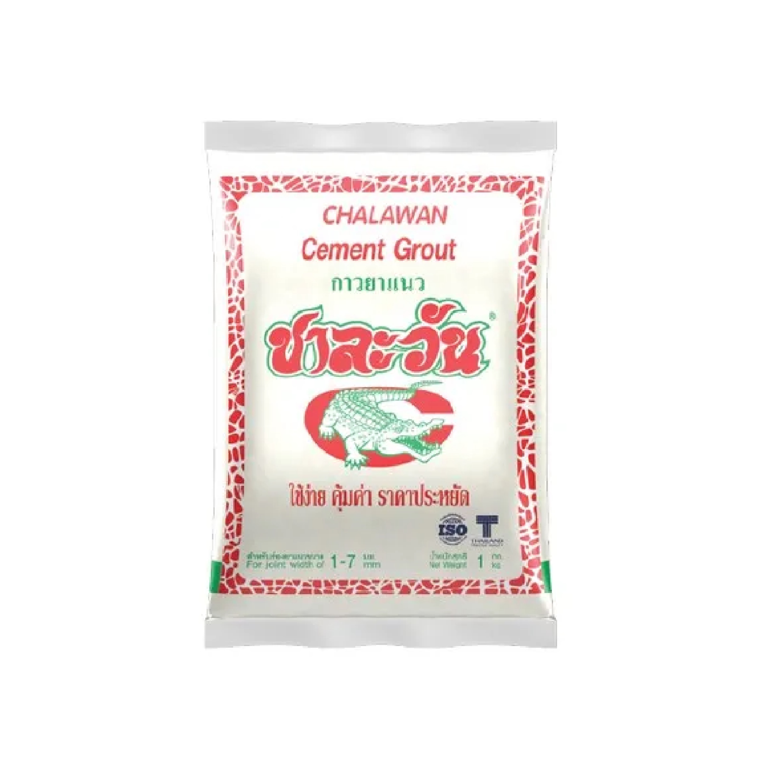 กาวยาแนว ชาละวัน Chalawan Grout Cement Grout (Unsanded)
