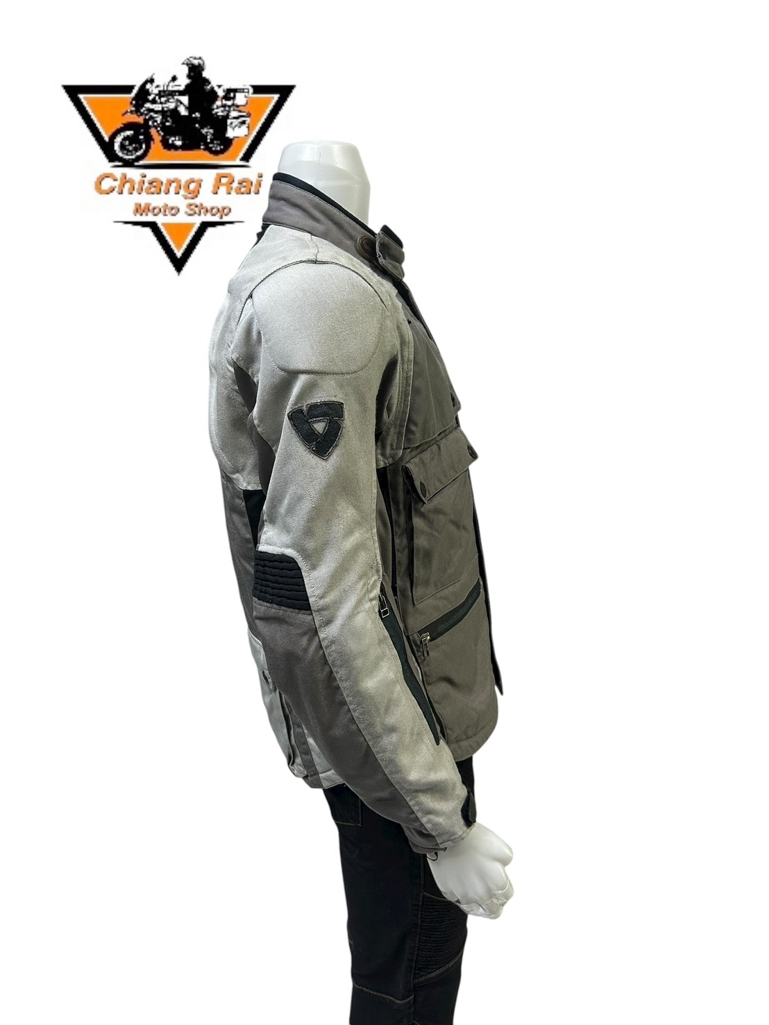 เสื้อขี่มอเตอร์ไซด์( มือสอง) RCTA 801 อก 46" ยาว 25 (L) **REV'IT**