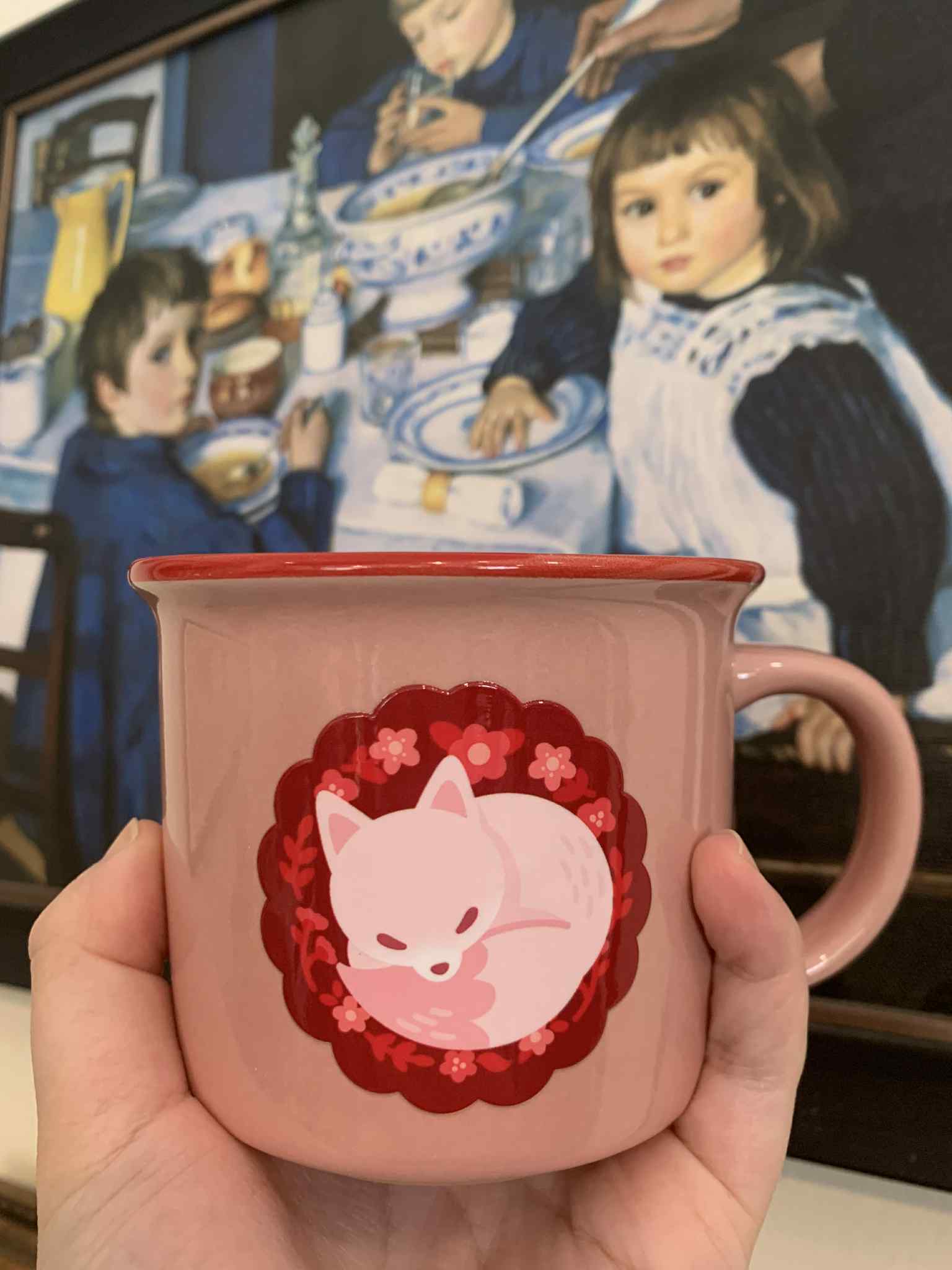 [Pre-order เท่านั้นไม่มีผลิตเผื่อ] แก้วมัคจิ้งจอก