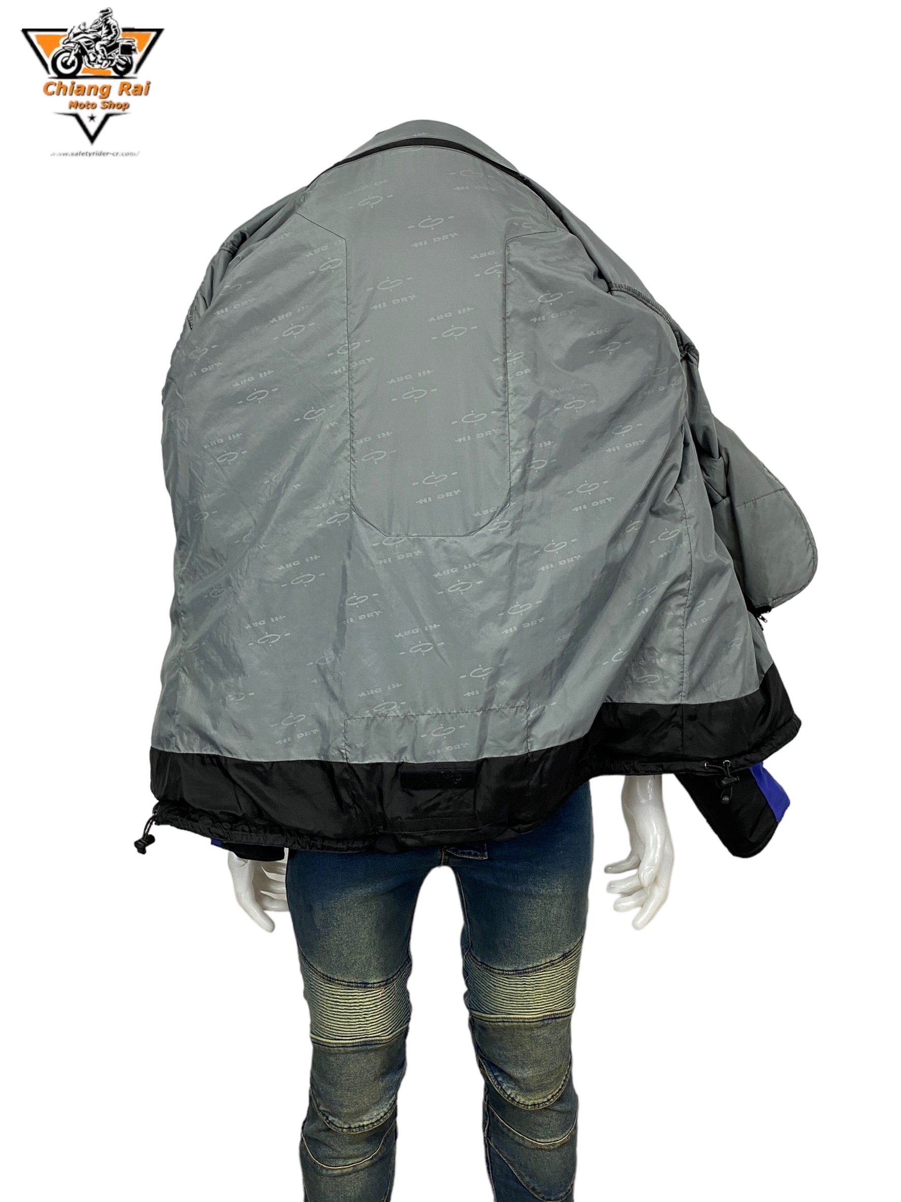 เสื้อขี่มอเตอร์ไซด์( มือสอง) RCTA 477: อก 52-54" ยาว 29" (XL-2XL) **HEIN GERICKE**