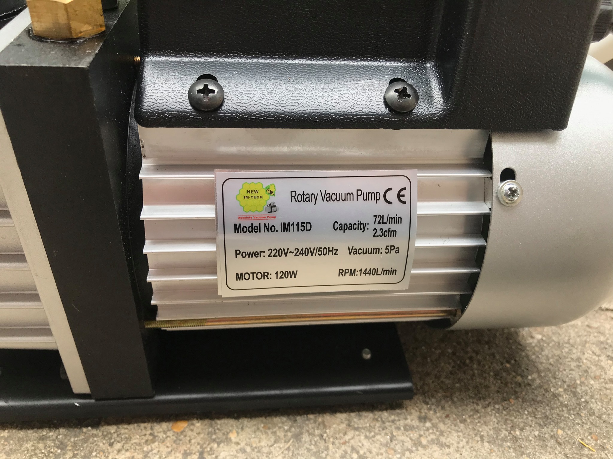 แว็คคั่มปั๊มแบบดูด (Vaccum Pump) ยี่ห้อ IM-TECH