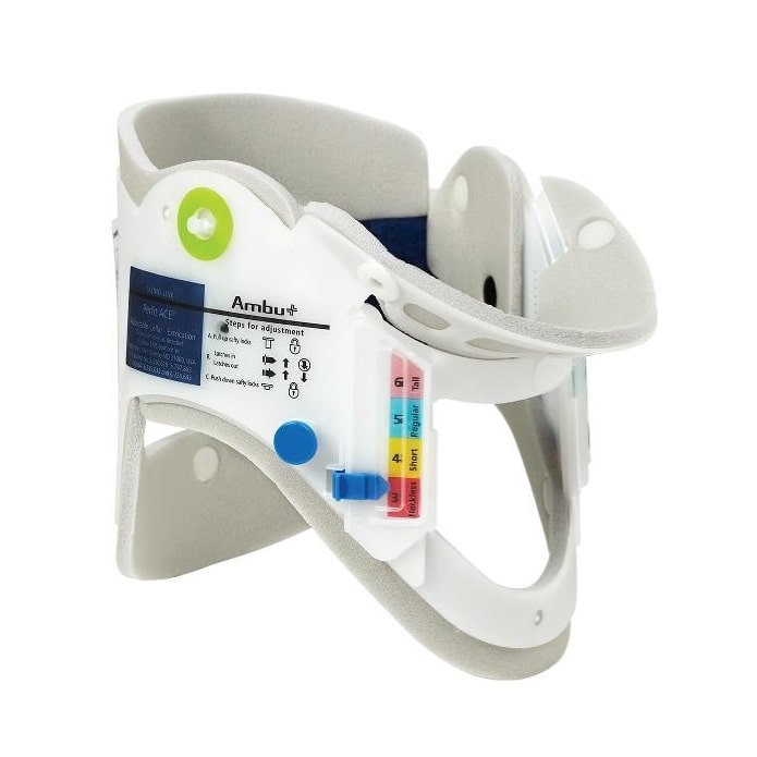 เฝือกดามคอแบบปรับระดับได้ AMBU Perfit ACE Extrication Collar รุ่น Perfit ACE (ปรับขนาดได้ 16 ระดับ)