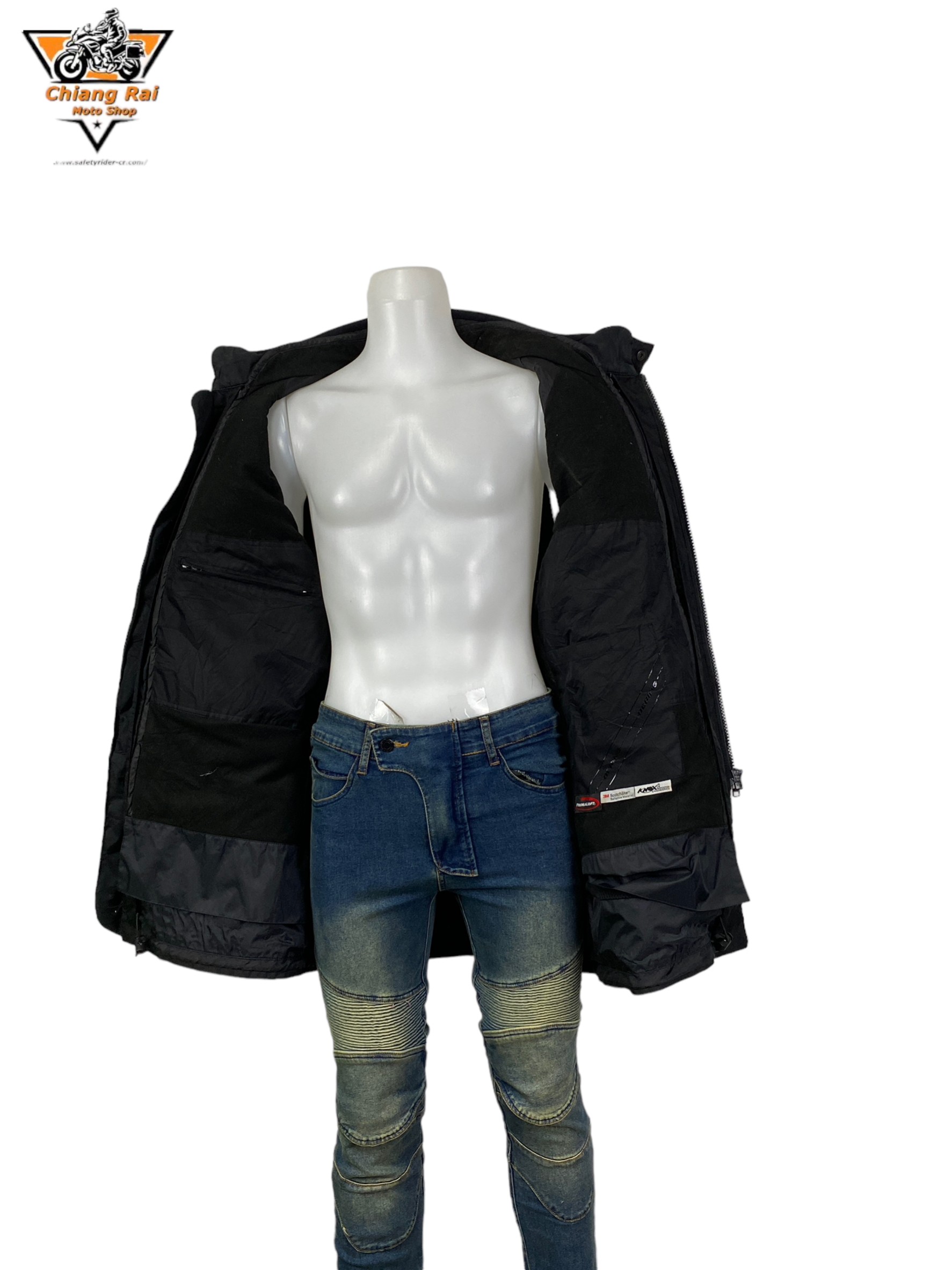 เสื้อขี่มอเตอร์ไซด์( มือสอง) RCTA 471 อก 58 " ยาว 33 "(3XL) ยี่ห้อ**BERING**