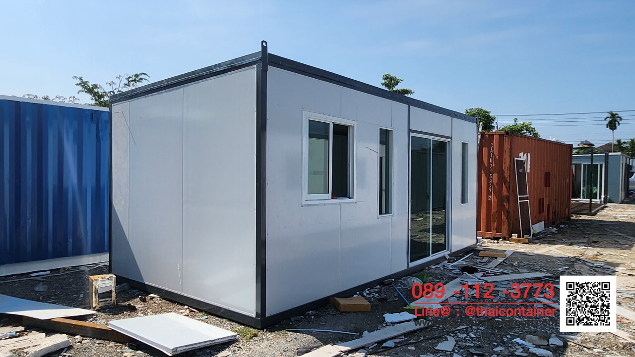 สำนักงานเคลื่อนที่ 3*6ม. สำนักงานสำเร็จรูป ตู้ออฟฟิศ