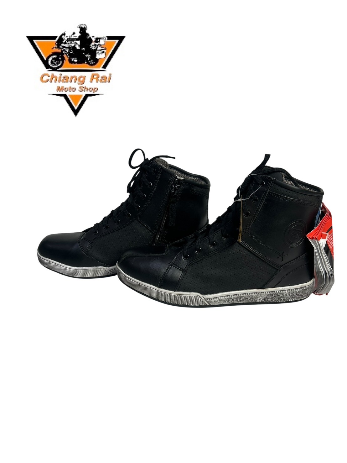 รองเท้าขี่มอเตอร์ไซด์( มือสอง) RCBT-082 Size ขนาดจากป้าย 47:EUR / 13:UK / 30:Cm.(Hipora)